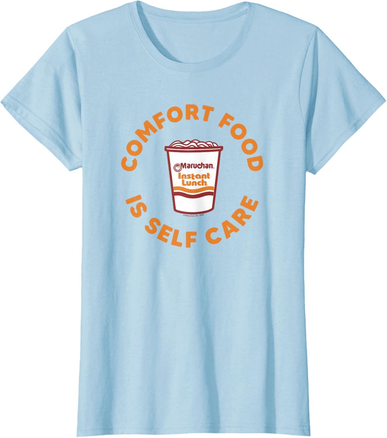 image:imageMaruchan Instant Lunch Comfort Food Is Self Care Ramen Cup TShirtBaby Blue