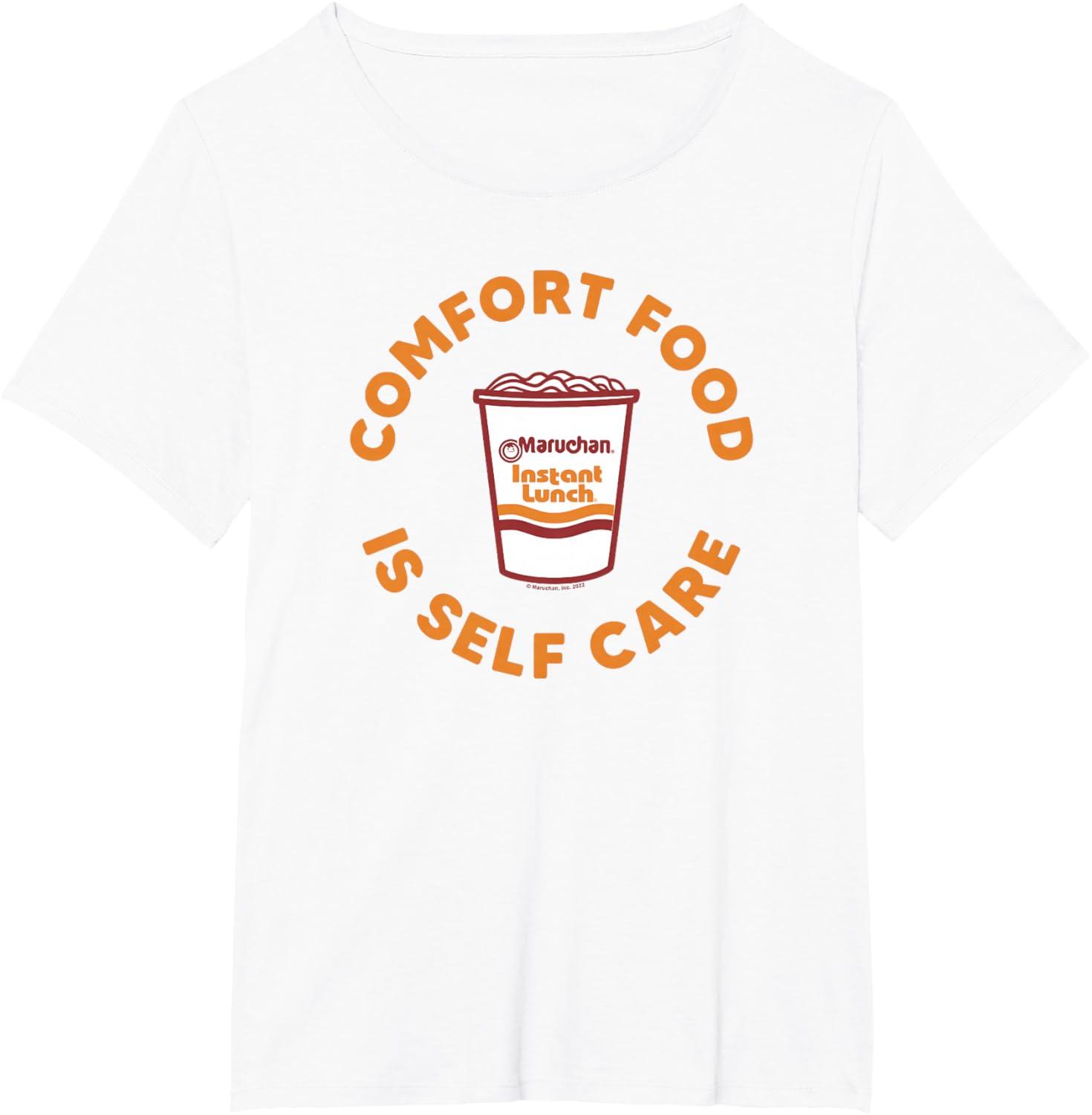 image:imageMaruchan Instant Lunch Comfort Food Is Self Care Ramen Cup TShirtWhite