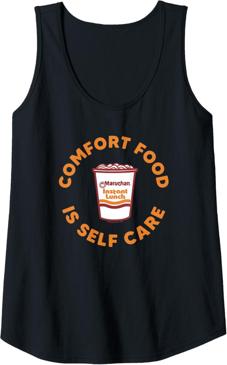 image:imageMaruchan Instant Lunch Comfort Food Is Self Care Ramen Cup Tank TopBlack
