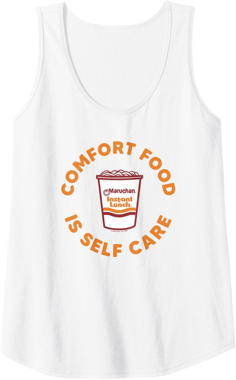 image:imageMaruchan Instant Lunch Comfort Food Is Self Care Ramen Cup Tank TopWhite