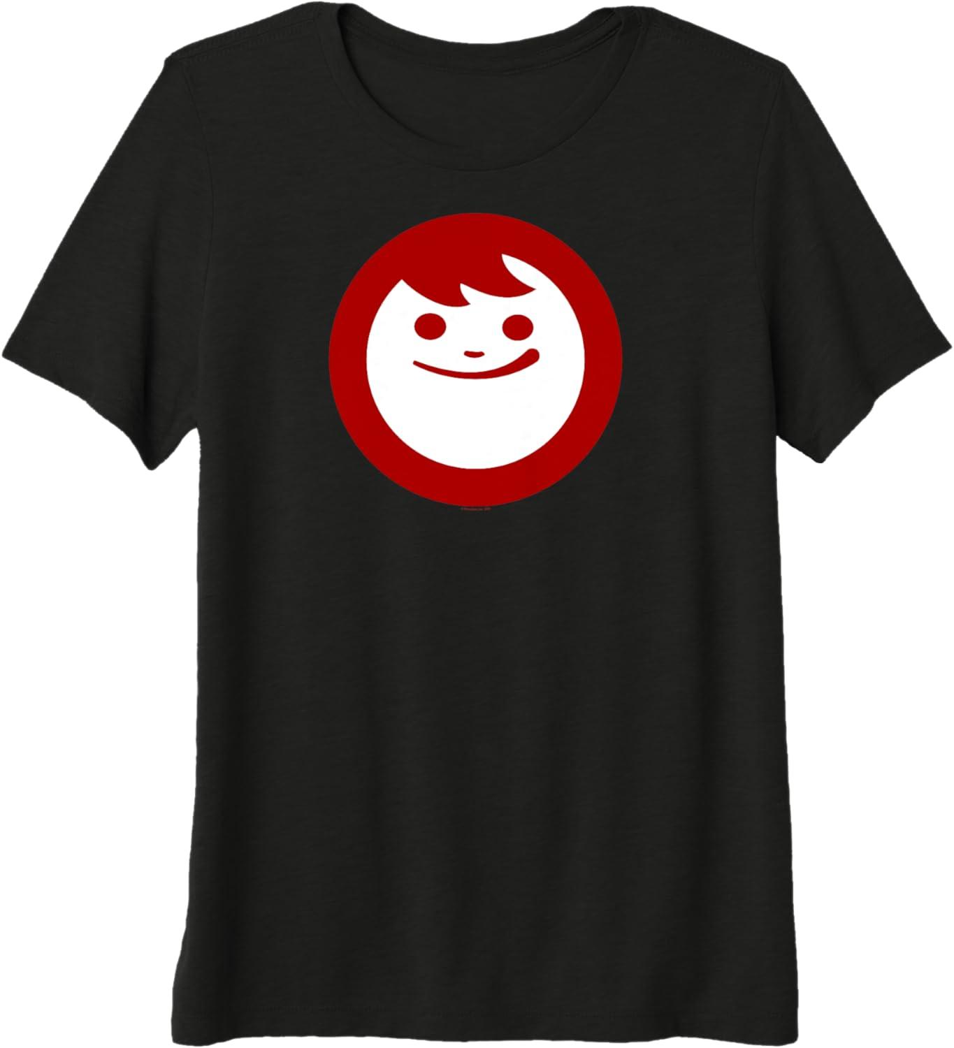 image:imageMaruchan Instant Lunch Happy Face Classic Logo Premium TShirtBlack