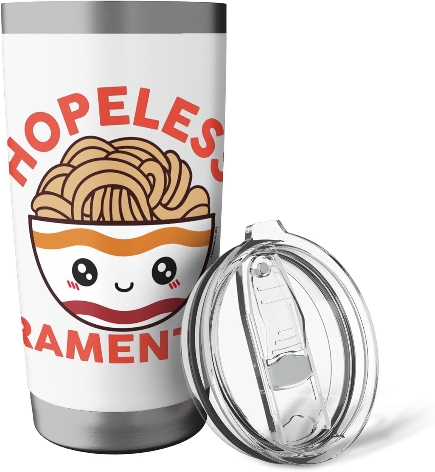 image:imageMaruchan Instant Lunch Hopeless Ramentic Cute Bowl Stainless Steel Insulated TumblerWhite