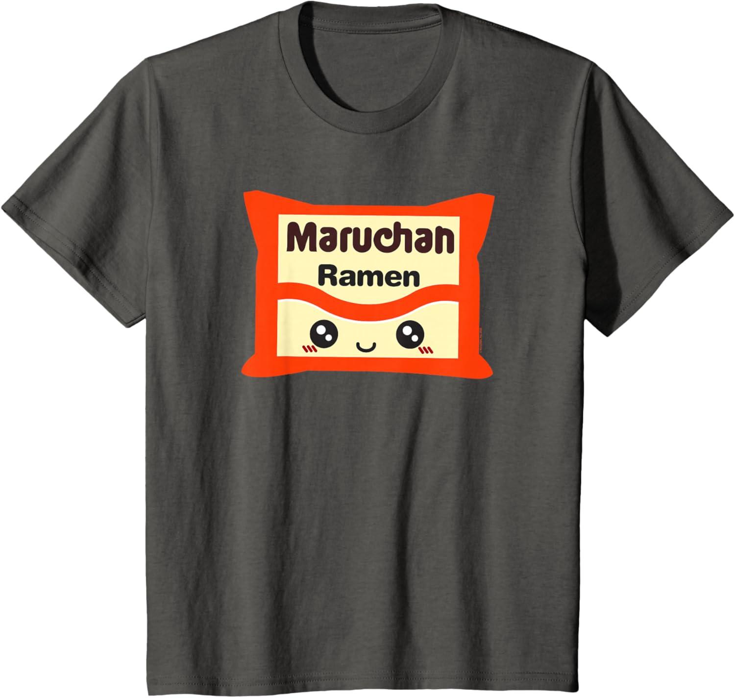 image:imageMaruchan Instant Lunch Kawaii Cute Package Logo TShirtAsphalt Grey