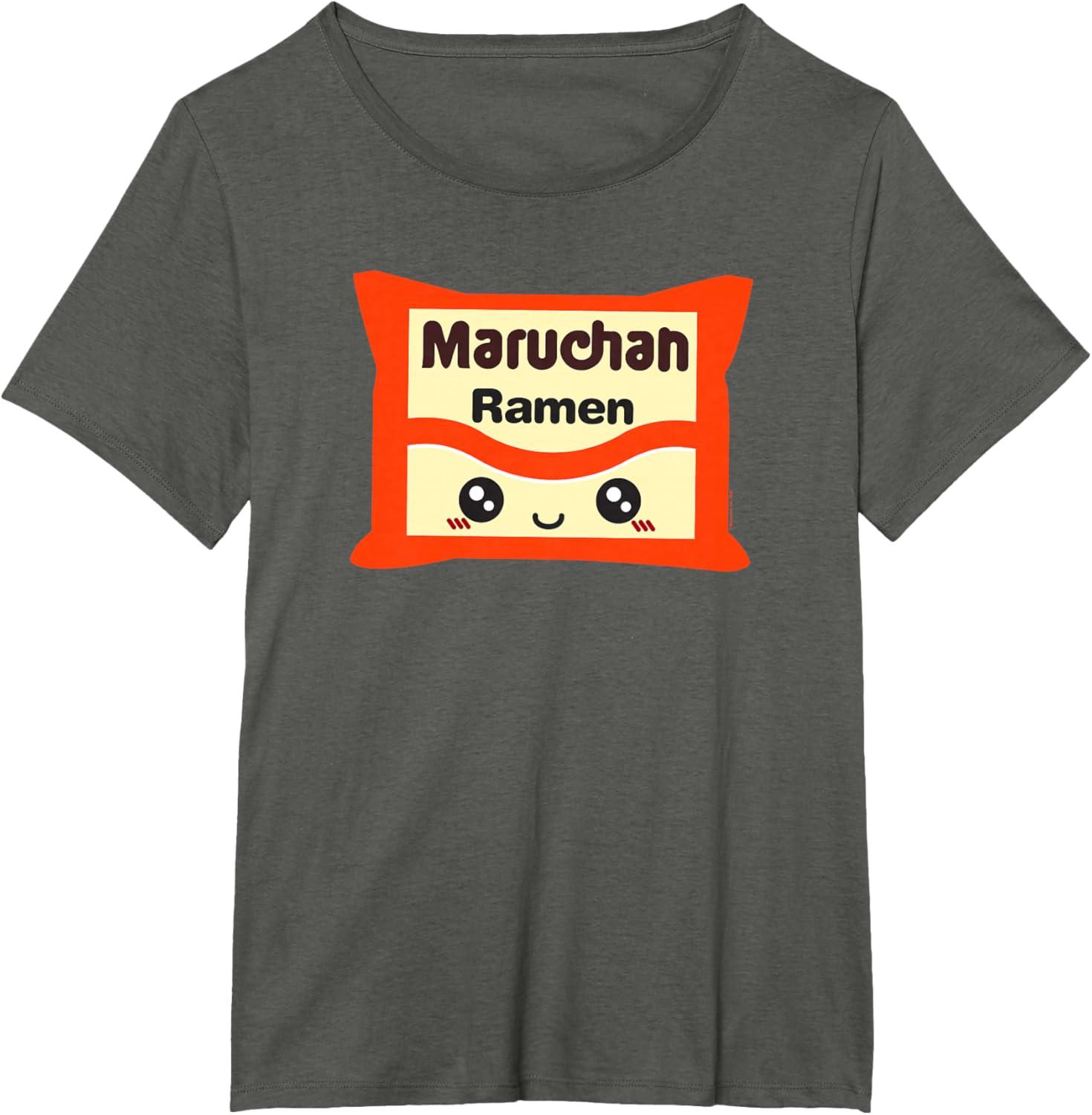 image:imageMaruchan Instant Lunch Kawaii Cute Package Logo TShirtAsphalt Grey