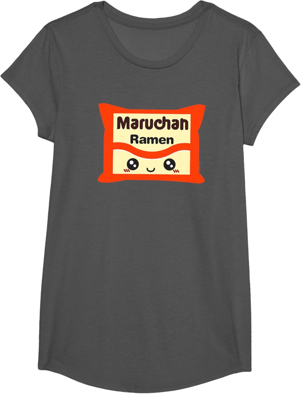 image:imageMaruchan Instant Lunch Kawaii Cute Package Logo TShirtAsphalt Grey