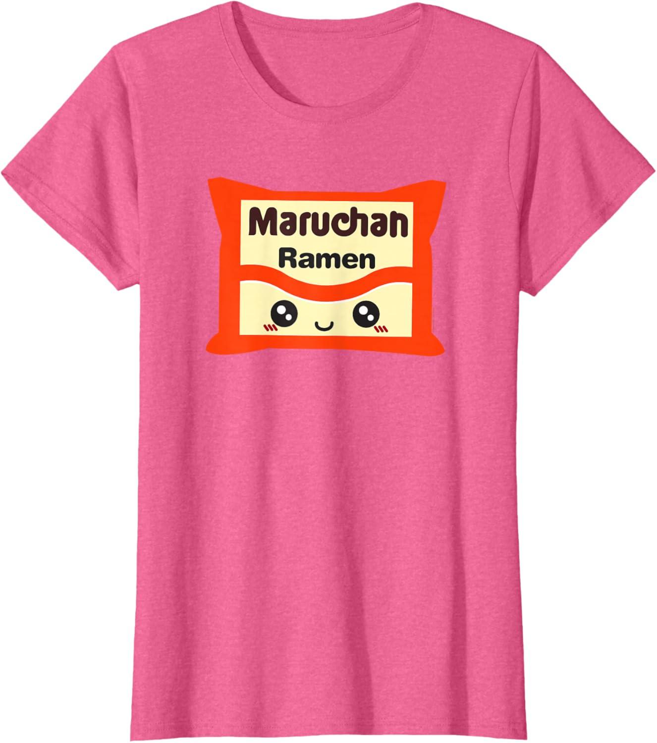 image:imageMaruchan Instant Lunch Kawaii Cute Package Logo TShirtPink Heather