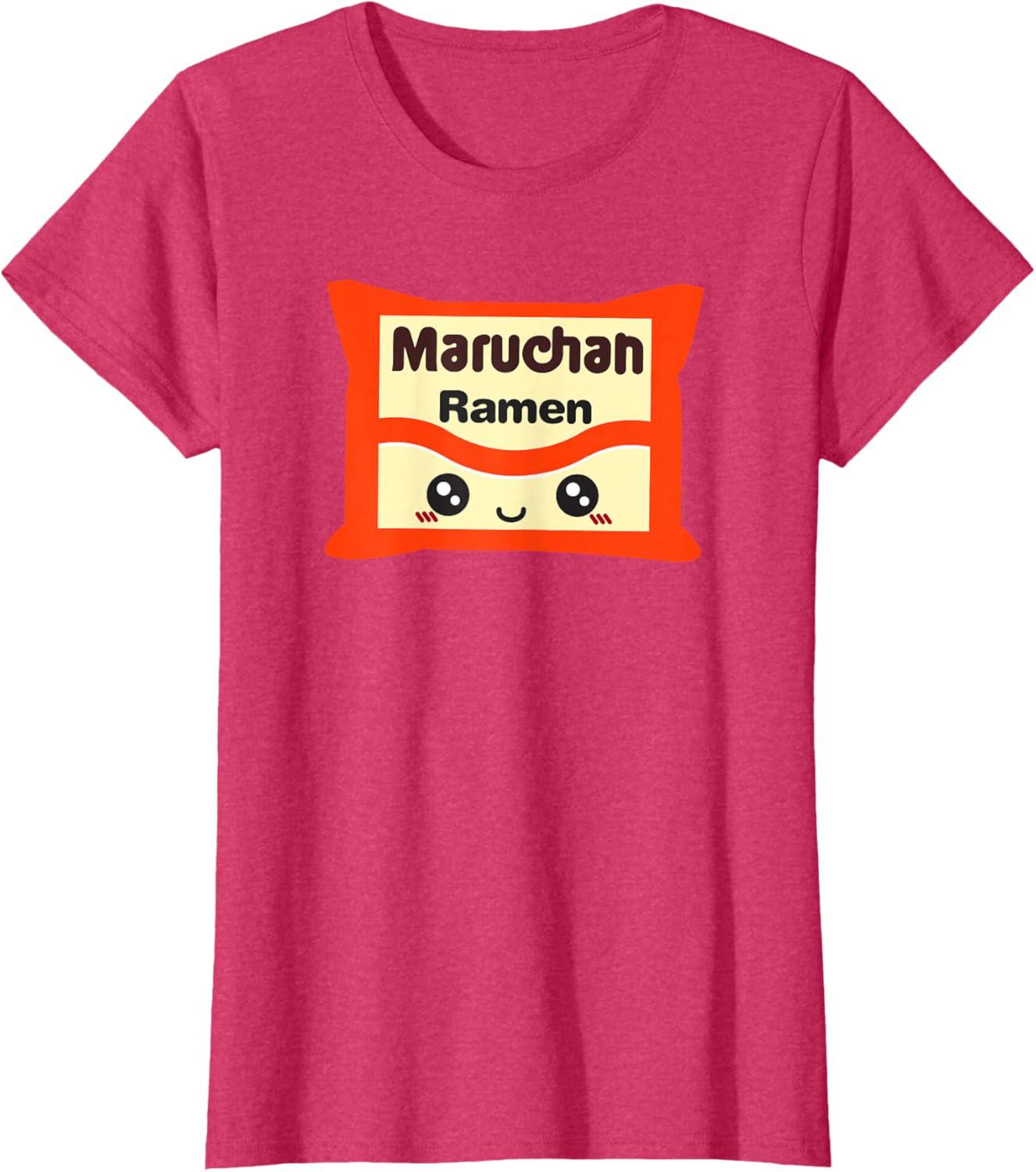 image:imageMaruchan Instant Lunch Kawaii Cute Package Logo TShirtRed Heather