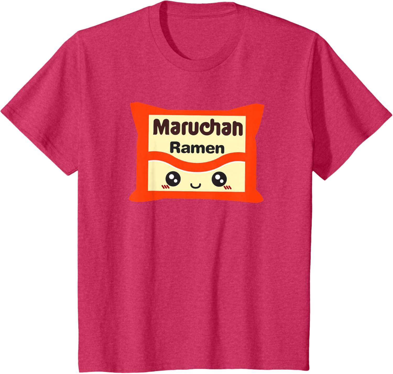 image:imageMaruchan Instant Lunch Kawaii Cute Package Logo TShirtRed Heather