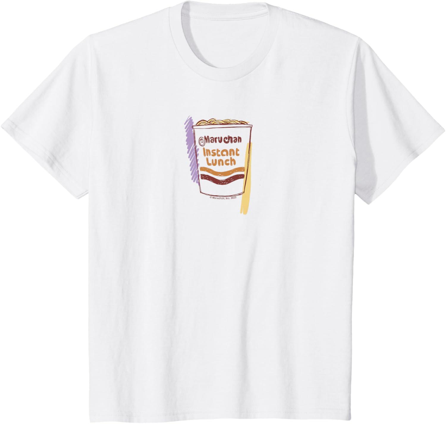 image:imageMaruchan Instant Lunch Logo Sketch TShirtWhite