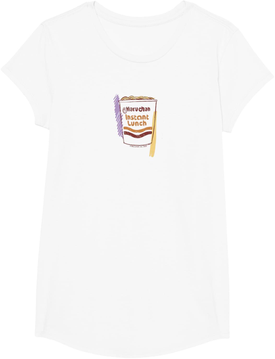 image:imageMaruchan Instant Lunch Logo Sketch TShirtWhite