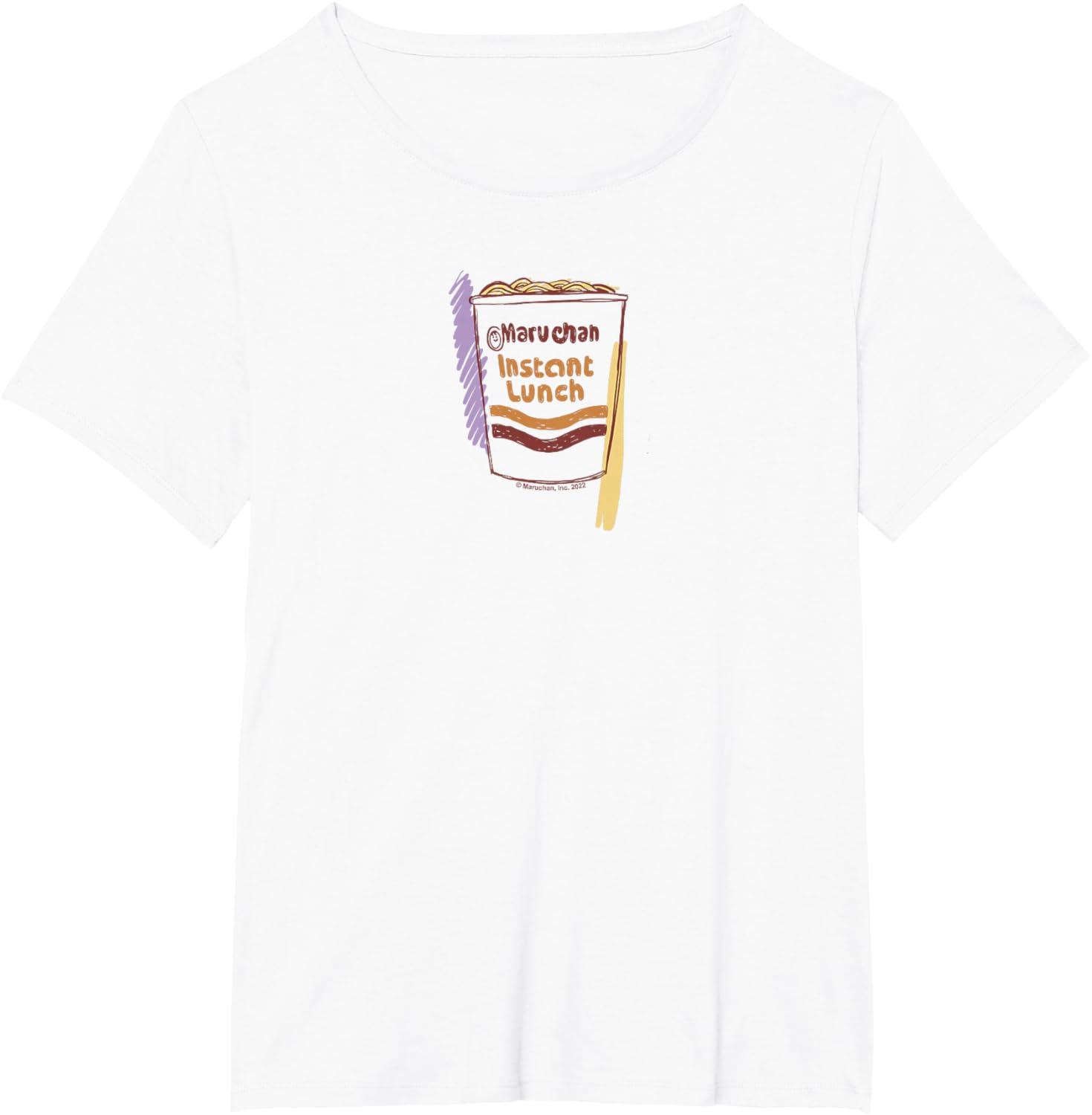 image:imageMaruchan Instant Lunch Logo Sketch TShirtWhite