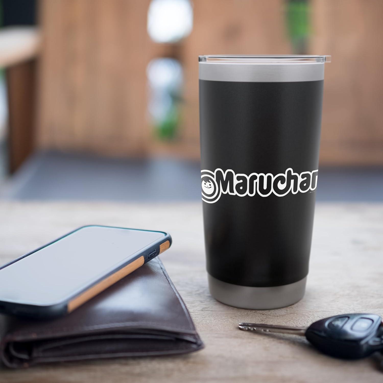 image:imageMaruchan Instant Lunch Official Classic Logo Stainless Steel Insulated TumblerBlack