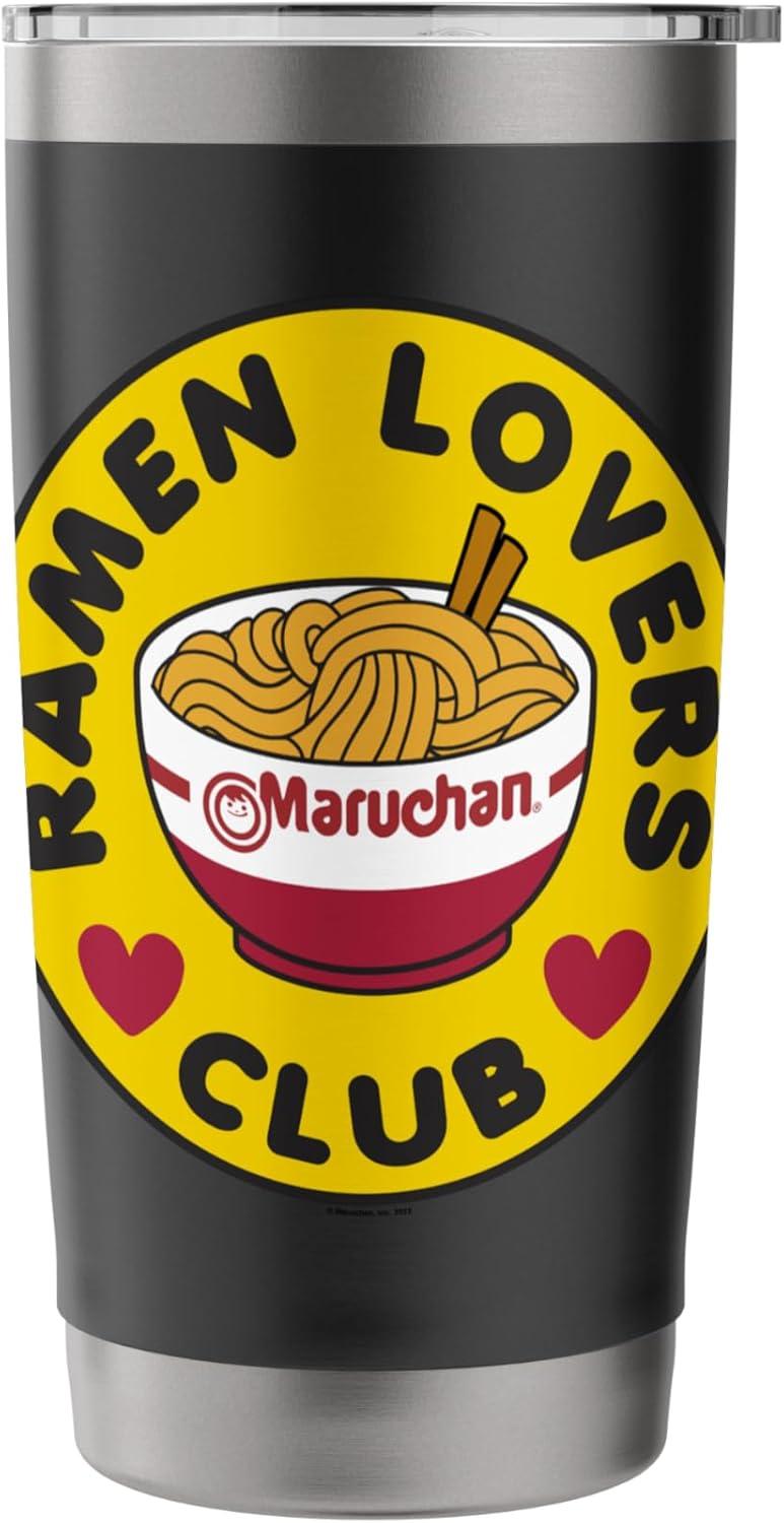 image:imageMaruchan Instant Lunch Ramen Lovers Club Bowl Logo Stainless Steel Insulated TumblerBlack