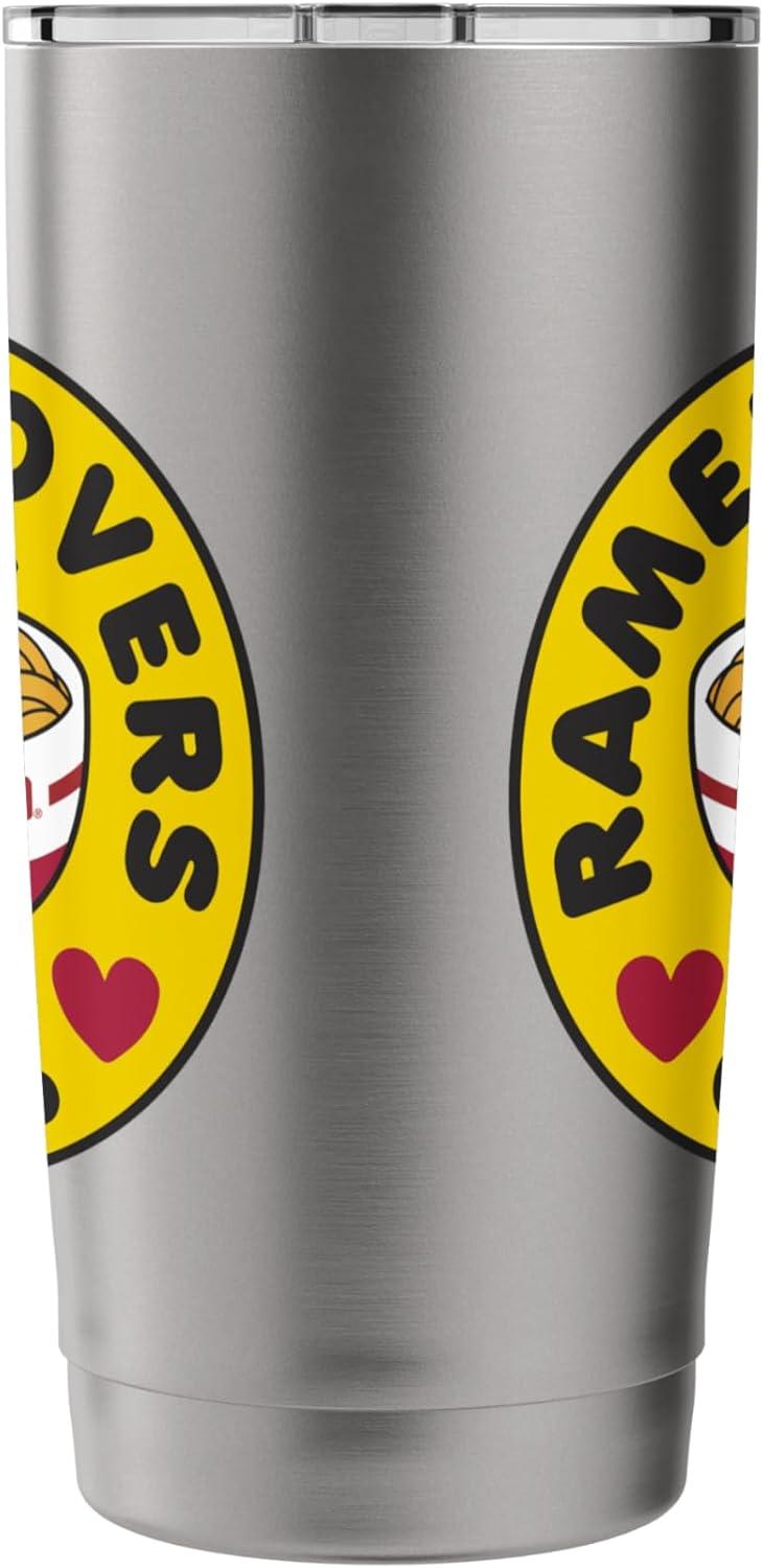 image:imageMaruchan Instant Lunch Ramen Lovers Club Bowl Logo Stainless Steel Insulated TumblerBrushed Steel
