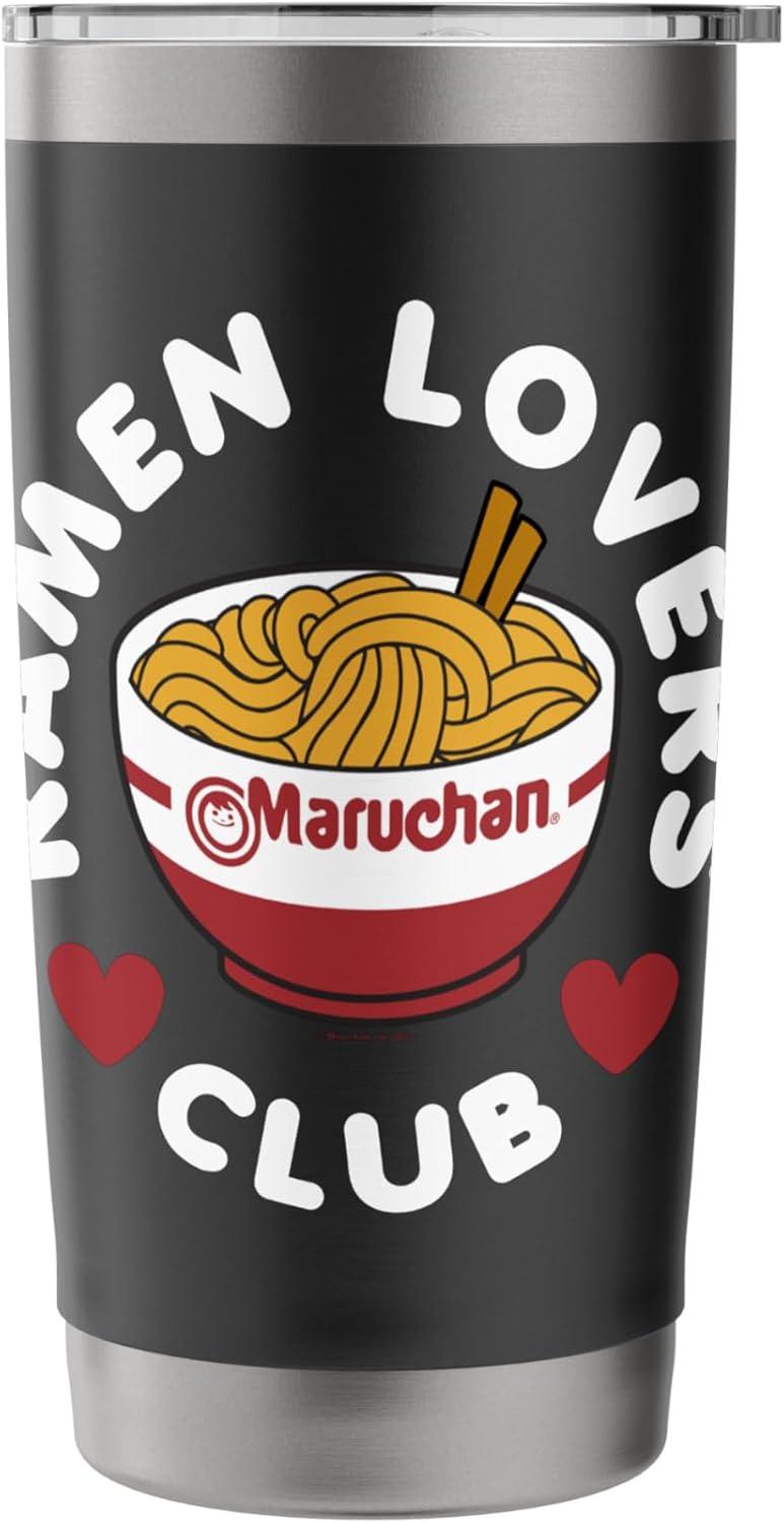 image:imageMaruchan Instant Lunch Ramen Lovers Club Cute Logo Stainless Steel Insulated TumblerBlack