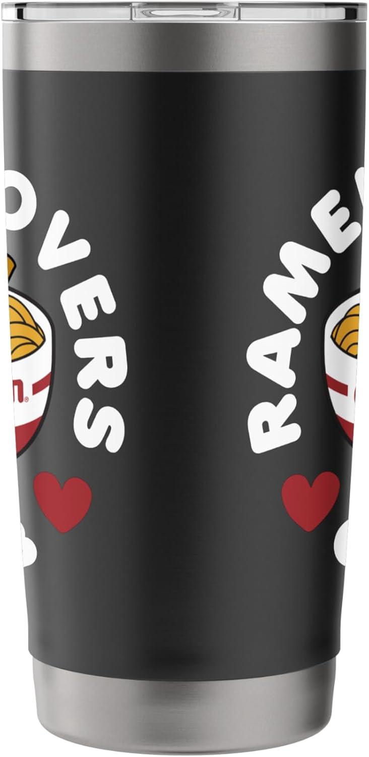 image:imageMaruchan Instant Lunch Ramen Lovers Club Cute Logo Stainless Steel Insulated TumblerBlack