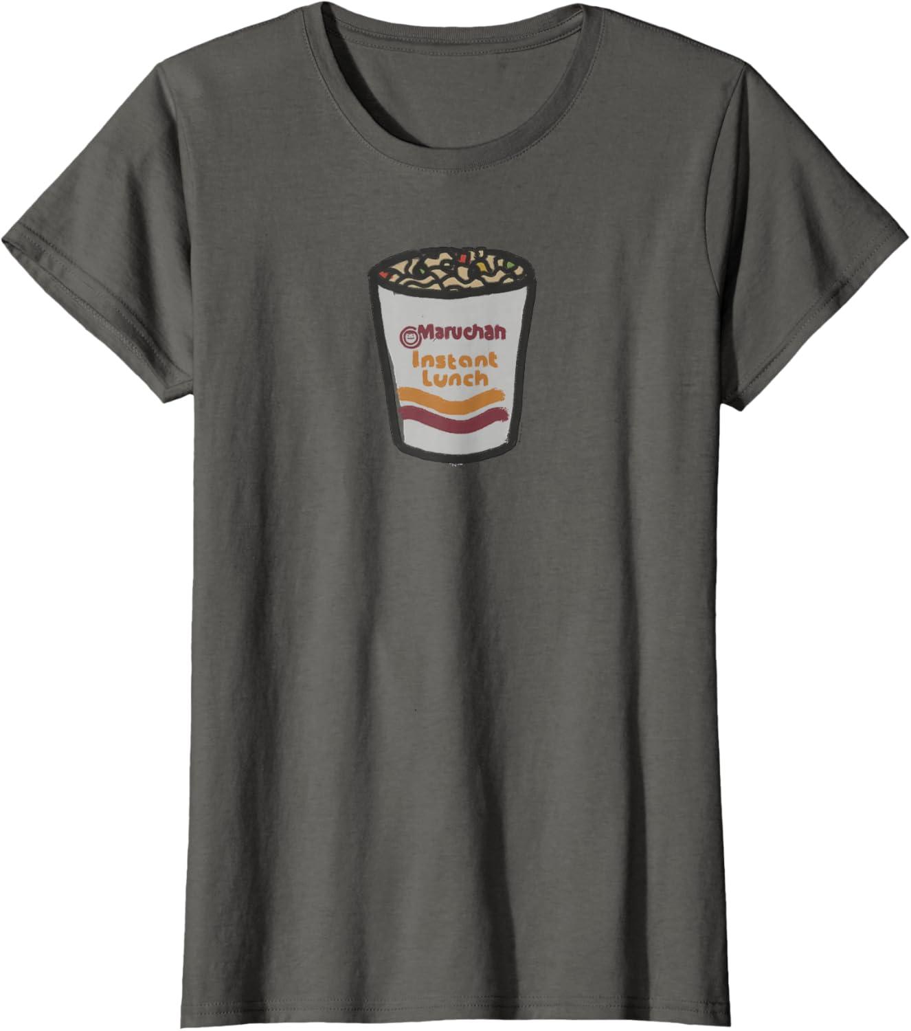 image:imageMaruchan Instant Lunch Ramen Noodle Doodle TShirtAsphalt Grey