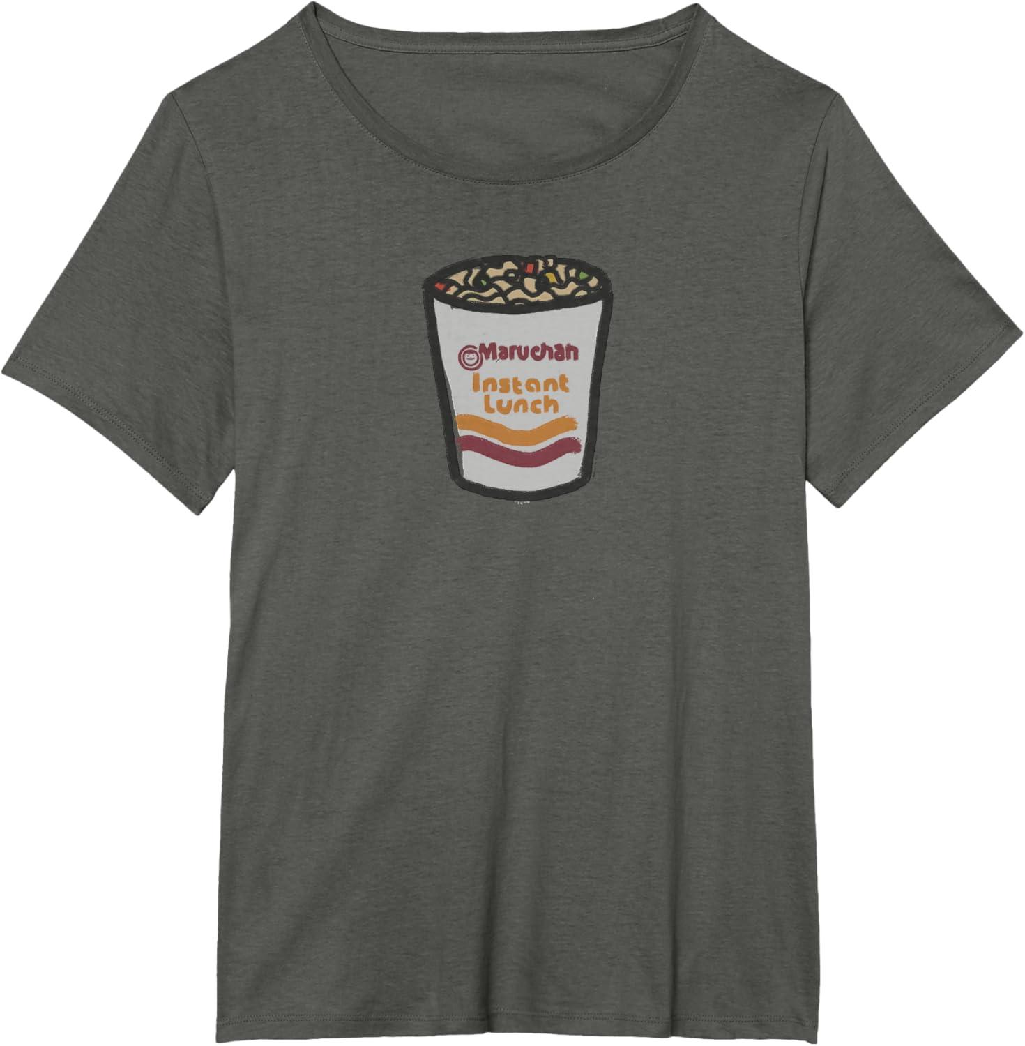 image:imageMaruchan Instant Lunch Ramen Noodle Doodle TShirtAsphalt Grey