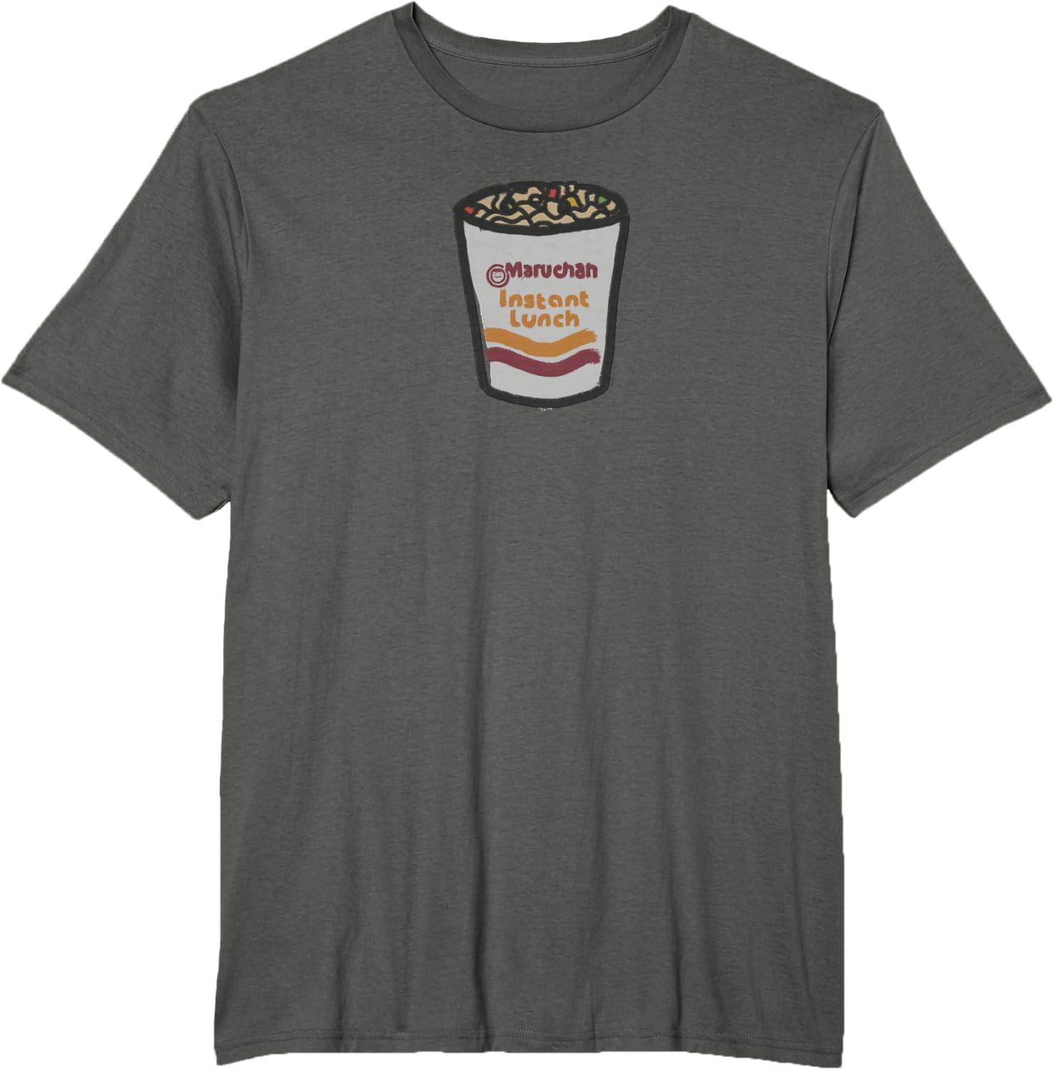 image:imageMaruchan Instant Lunch Ramen Noodle Doodle TShirtAsphalt Grey