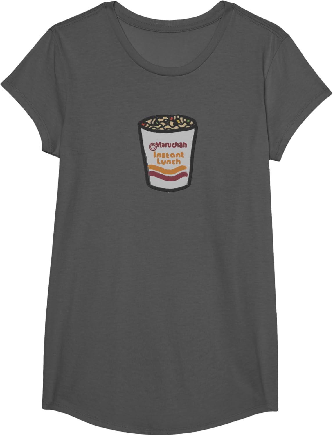 image:imageMaruchan Instant Lunch Ramen Noodle Doodle TShirtAsphalt Grey