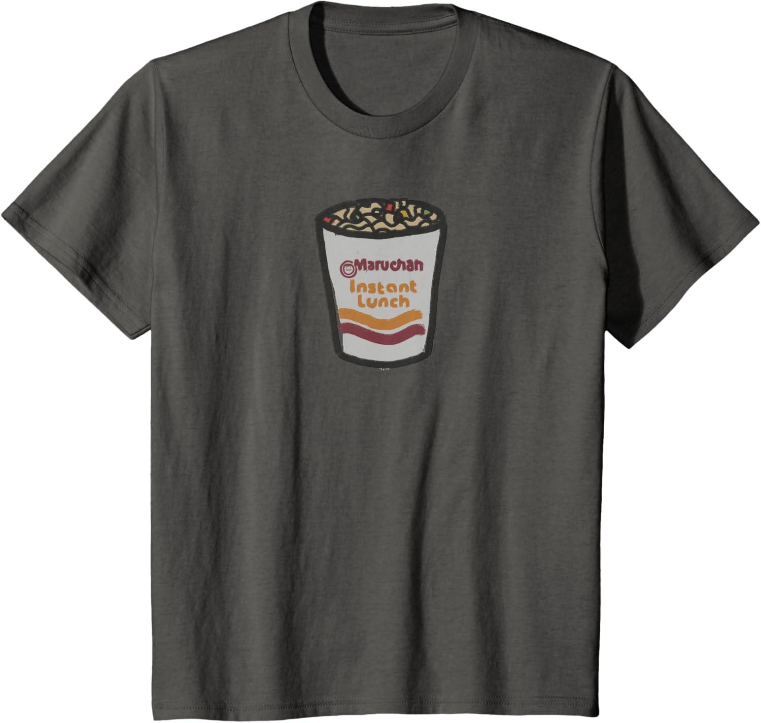 image:imageMaruchan Instant Lunch Ramen Noodle Doodle TShirtAsphalt Grey