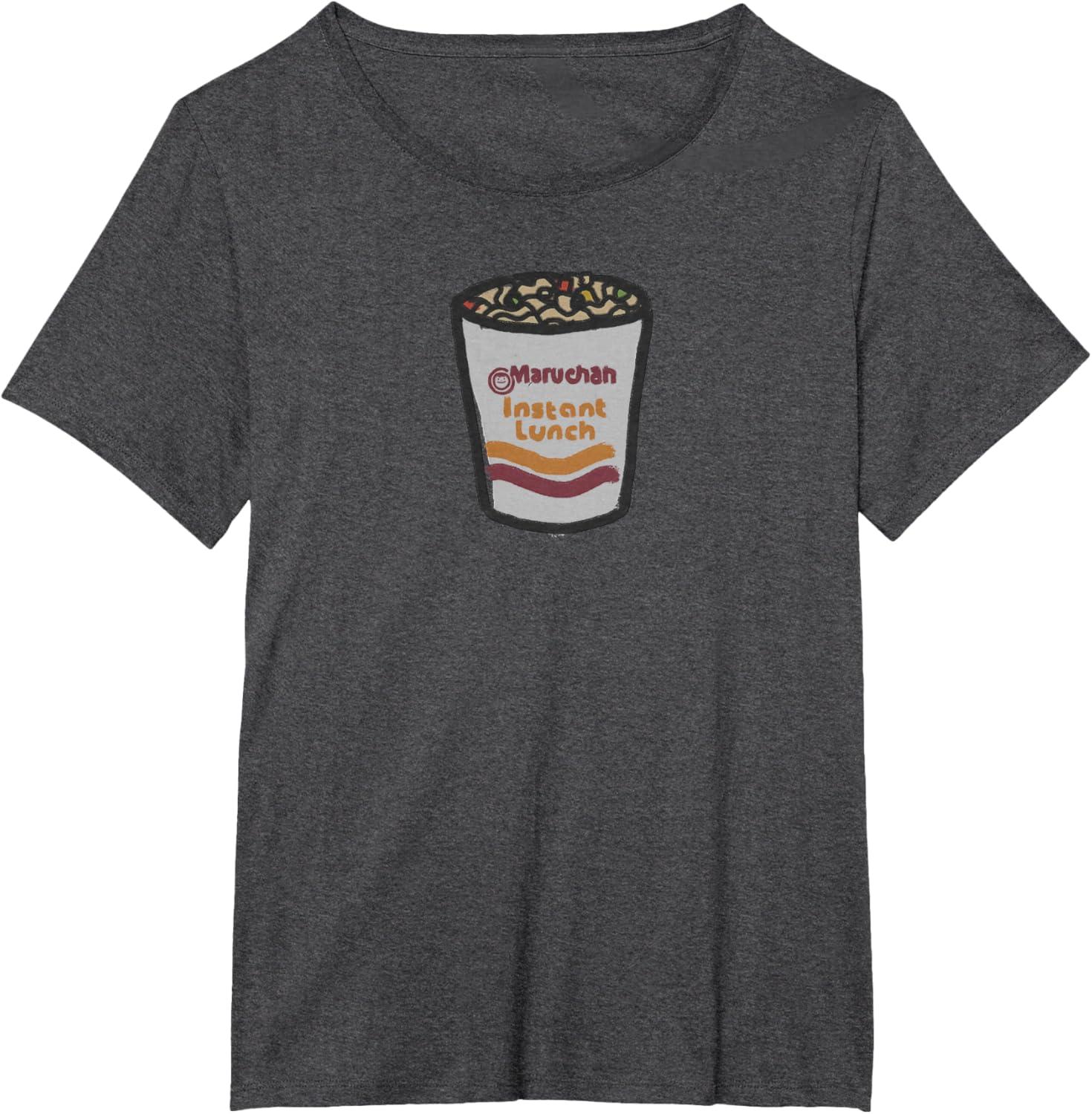image:imageMaruchan Instant Lunch Ramen Noodle Doodle TShirtDark Heather Grey