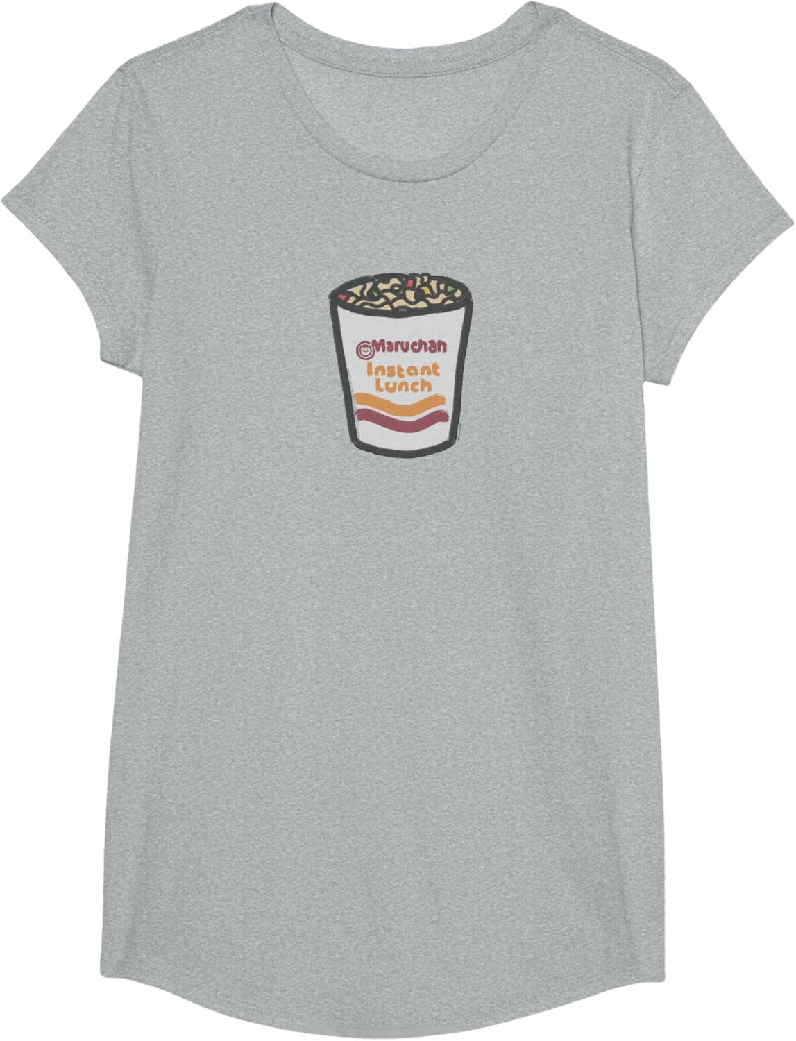 image:imageMaruchan Instant Lunch Ramen Noodle Doodle TShirtHeather Grey