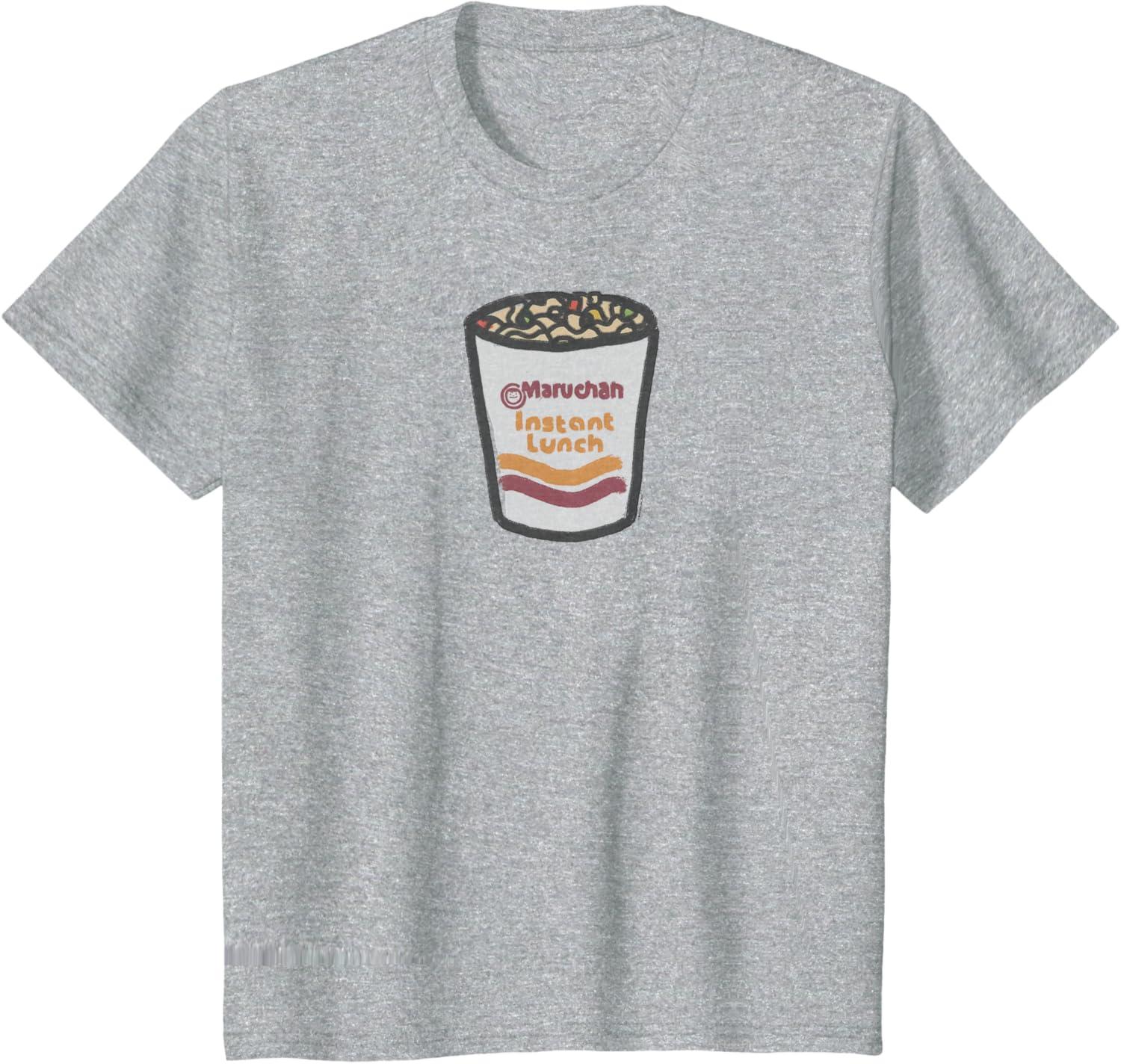 image:imageMaruchan Instant Lunch Ramen Noodle Doodle TShirtHeather Grey