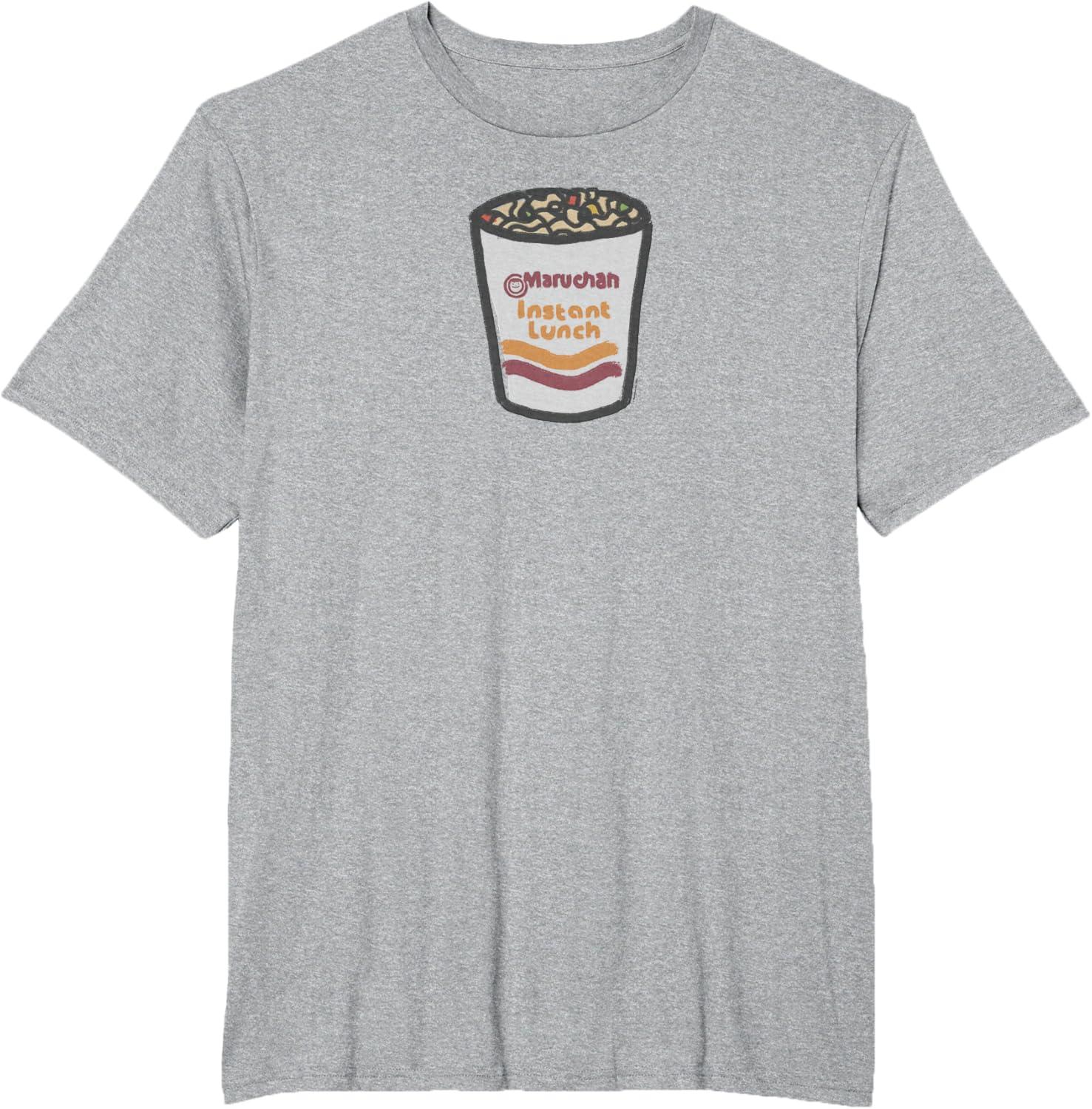 image:imageMaruchan Instant Lunch Ramen Noodle Doodle TShirtHeather Grey