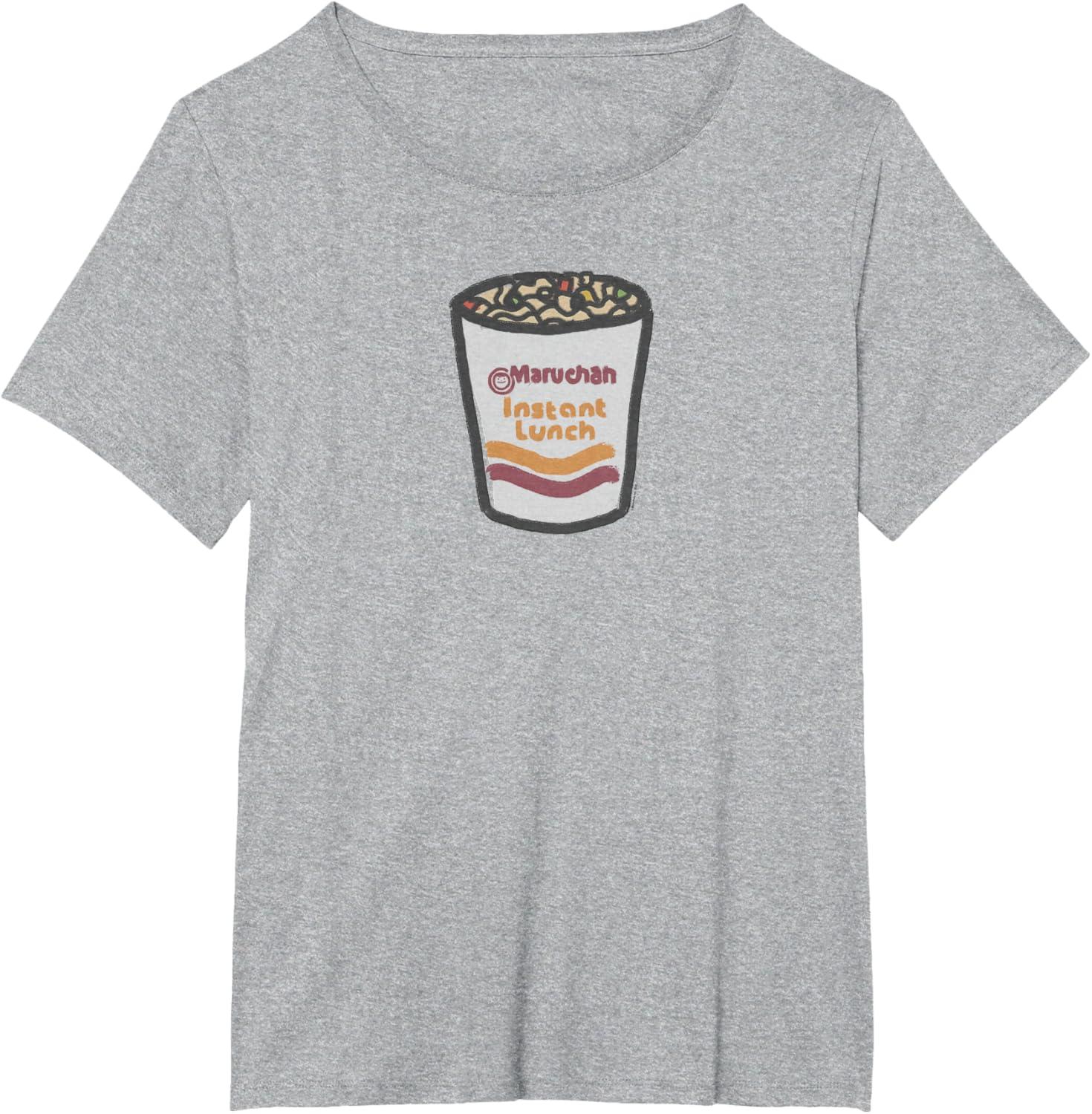 image:imageMaruchan Instant Lunch Ramen Noodle Doodle TShirtHeather Grey