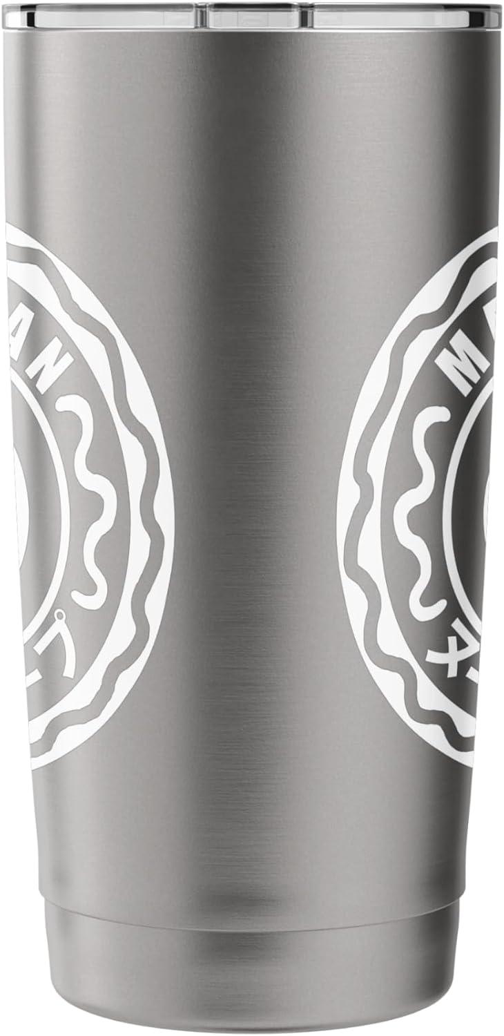 image:imageMaruchan Instant Lunch Soup Circular Official Logo Stainless Steel Insulated TumblerBrushed Steel