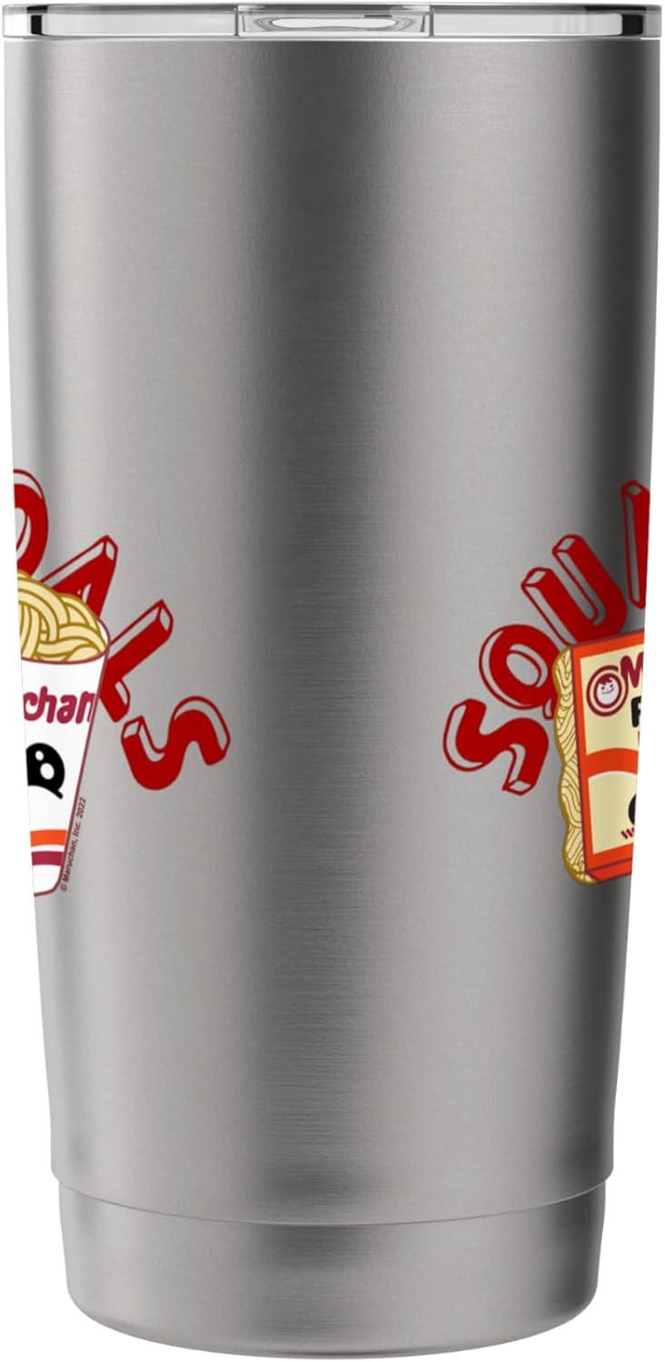 image:imageMaruchan Instant Lunch Squad Goals Noodle Friendship Kawaii Stainless Steel Insulated TumblerBrushed Steel