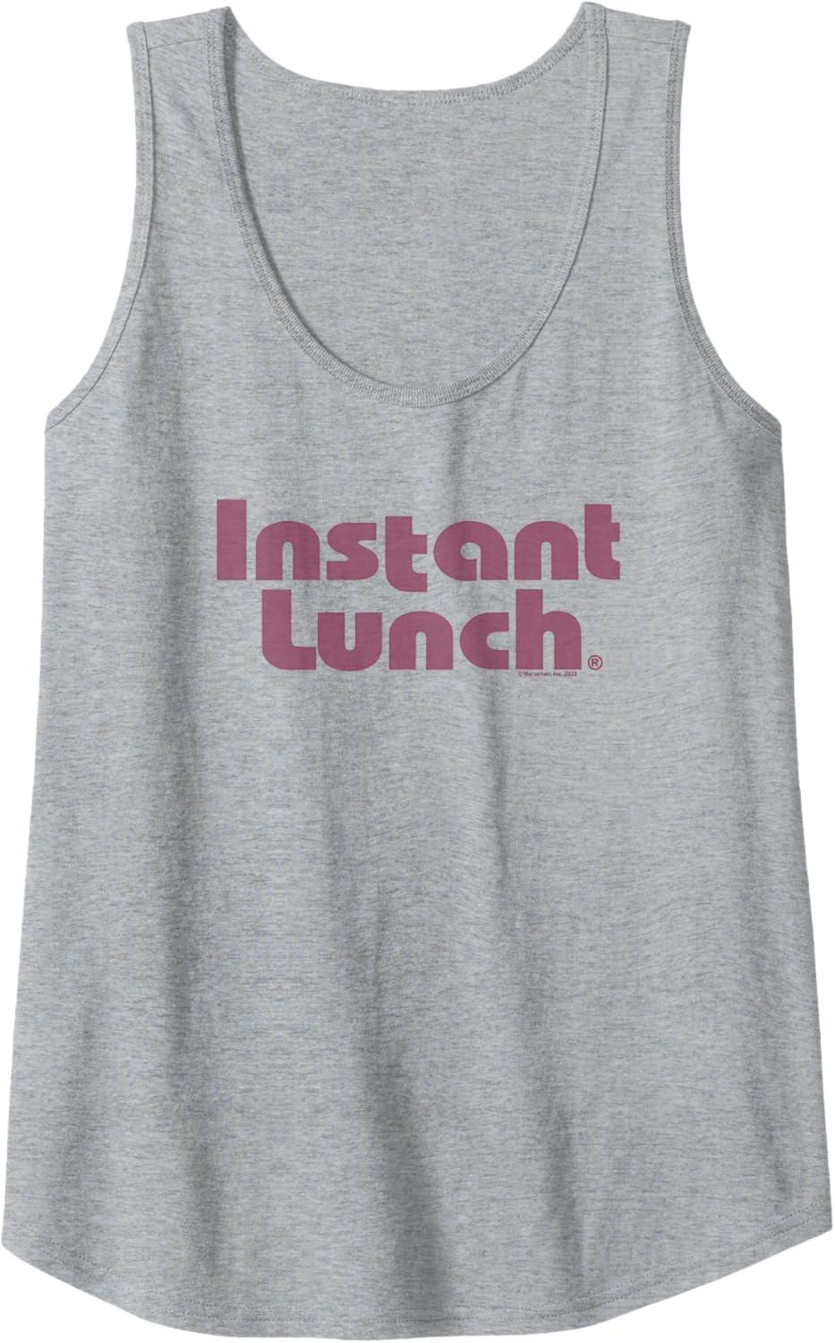 image:imageMaruchan Instant Lunch Text Logo Tank TopHeather Grey