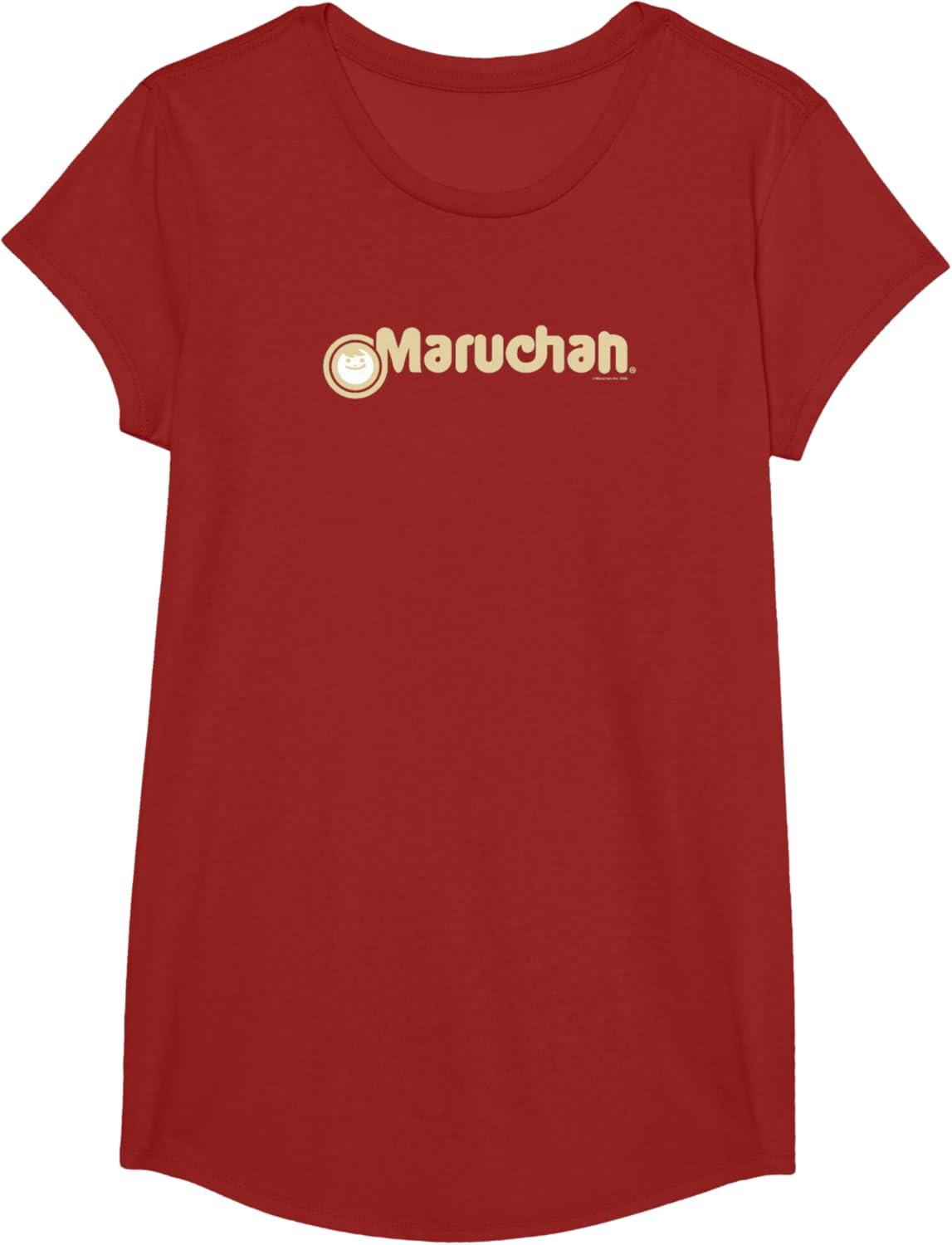image:imageMaruchan Instant Lunch Vintage Classic Logo TShirtCranberry Red