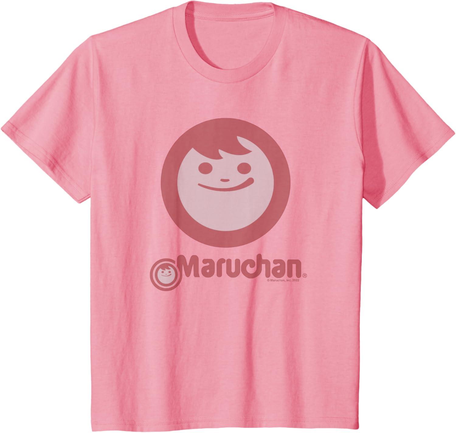 image:imageMaruchan Instant Smile Big Face Logo TShirtPink
