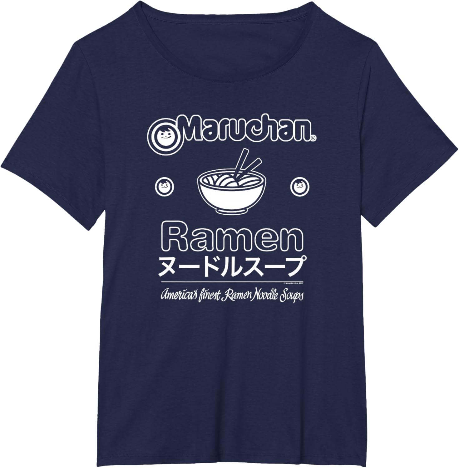 image:imageMaruchan Katakana Americans Finest Ramen Noodle Soup TShirtNavy Blue