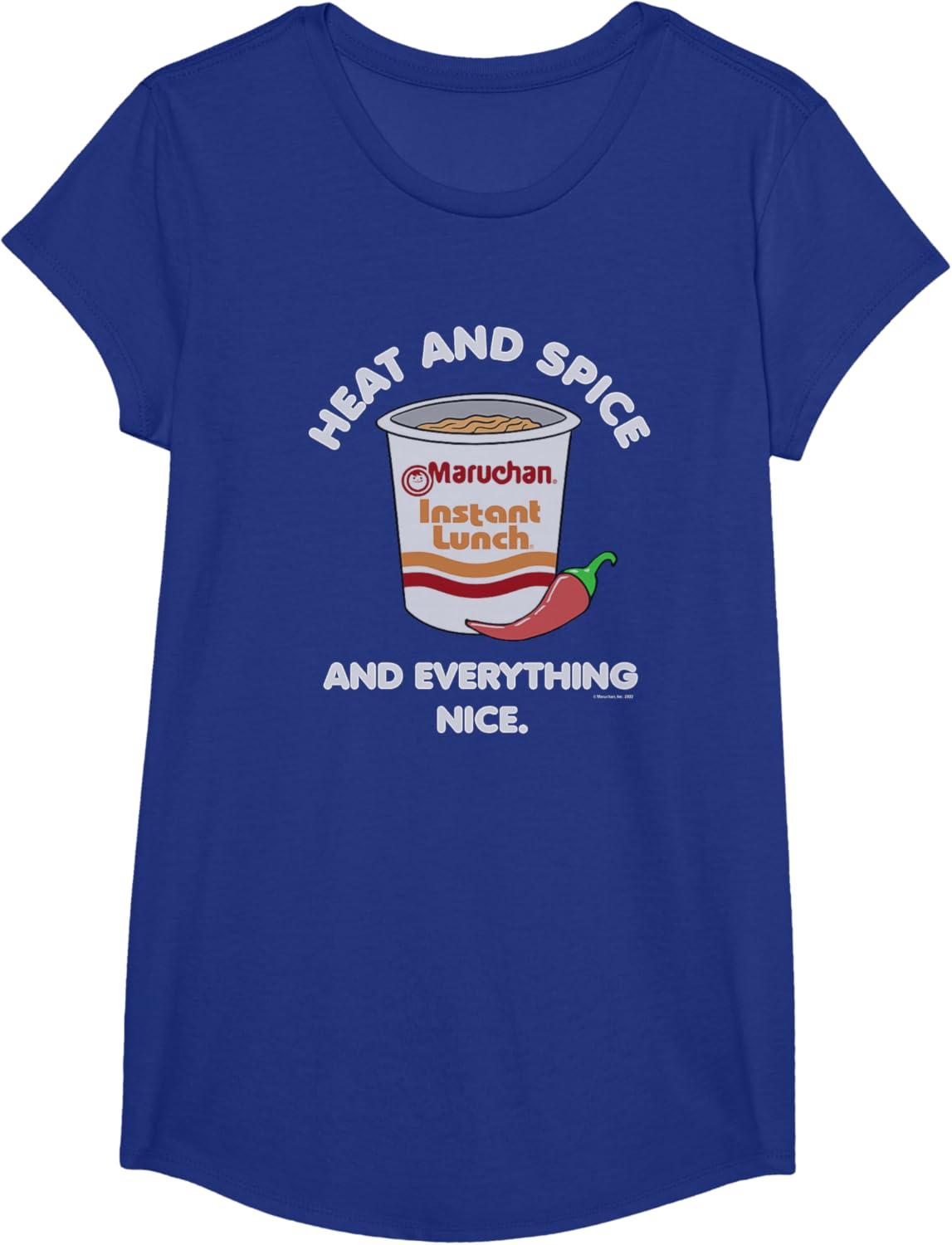 image:imageMaruchan Ramen Cup Heat And Spice Food Quote TShirtRoyal Blue