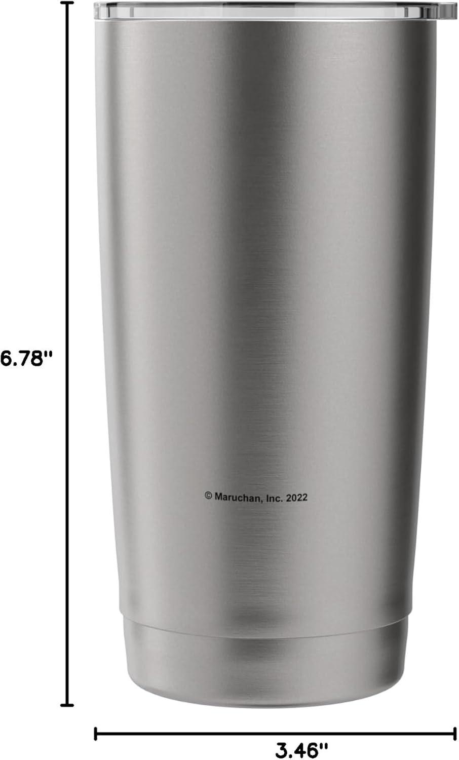 image:imageMaruchan Send Noods Ramen Bowl Face Stainless Steel Insulated TumblerBrushed Steel