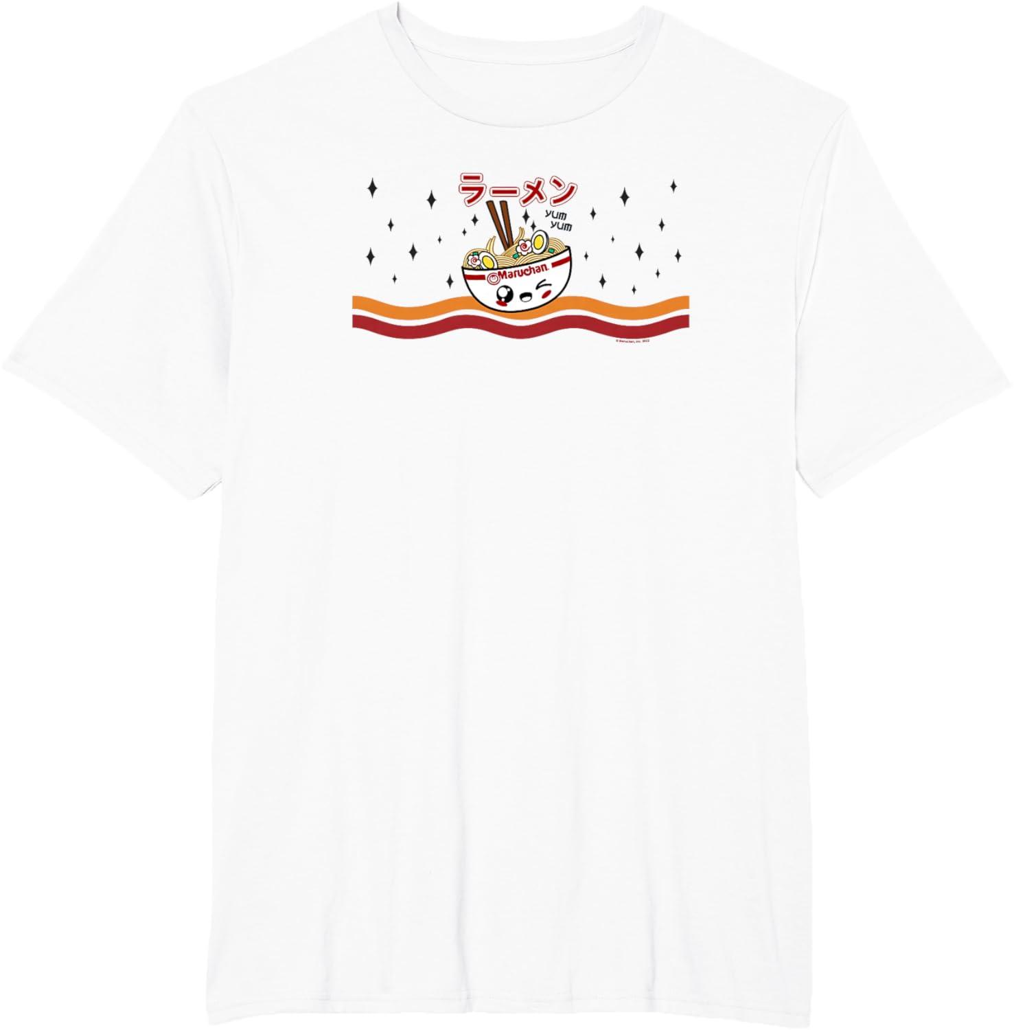 image:imageMaruchan Winking Anime Noodle Bowl TShirtWhite