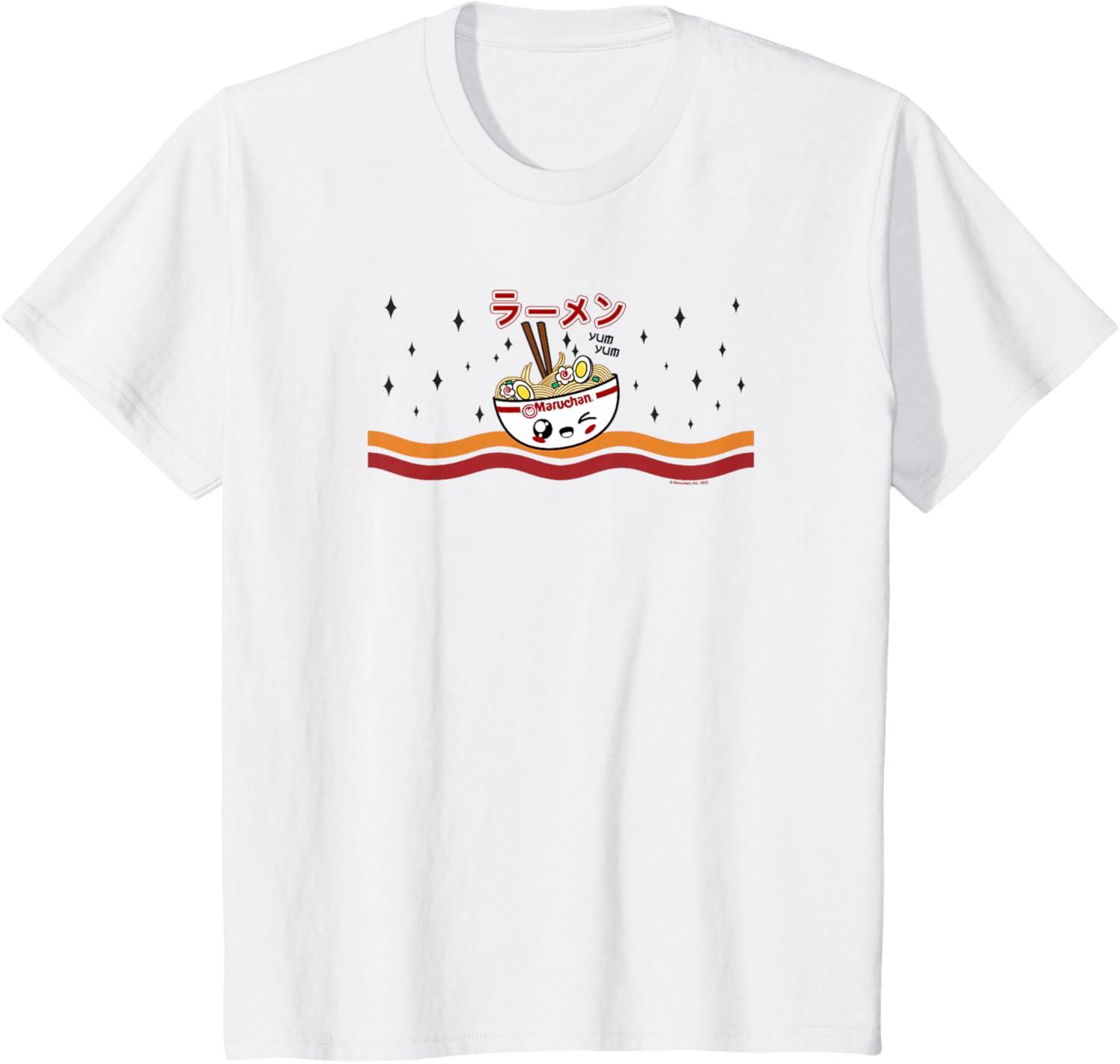 image:imageMaruchan Winking Anime Noodle Bowl TShirtWhite