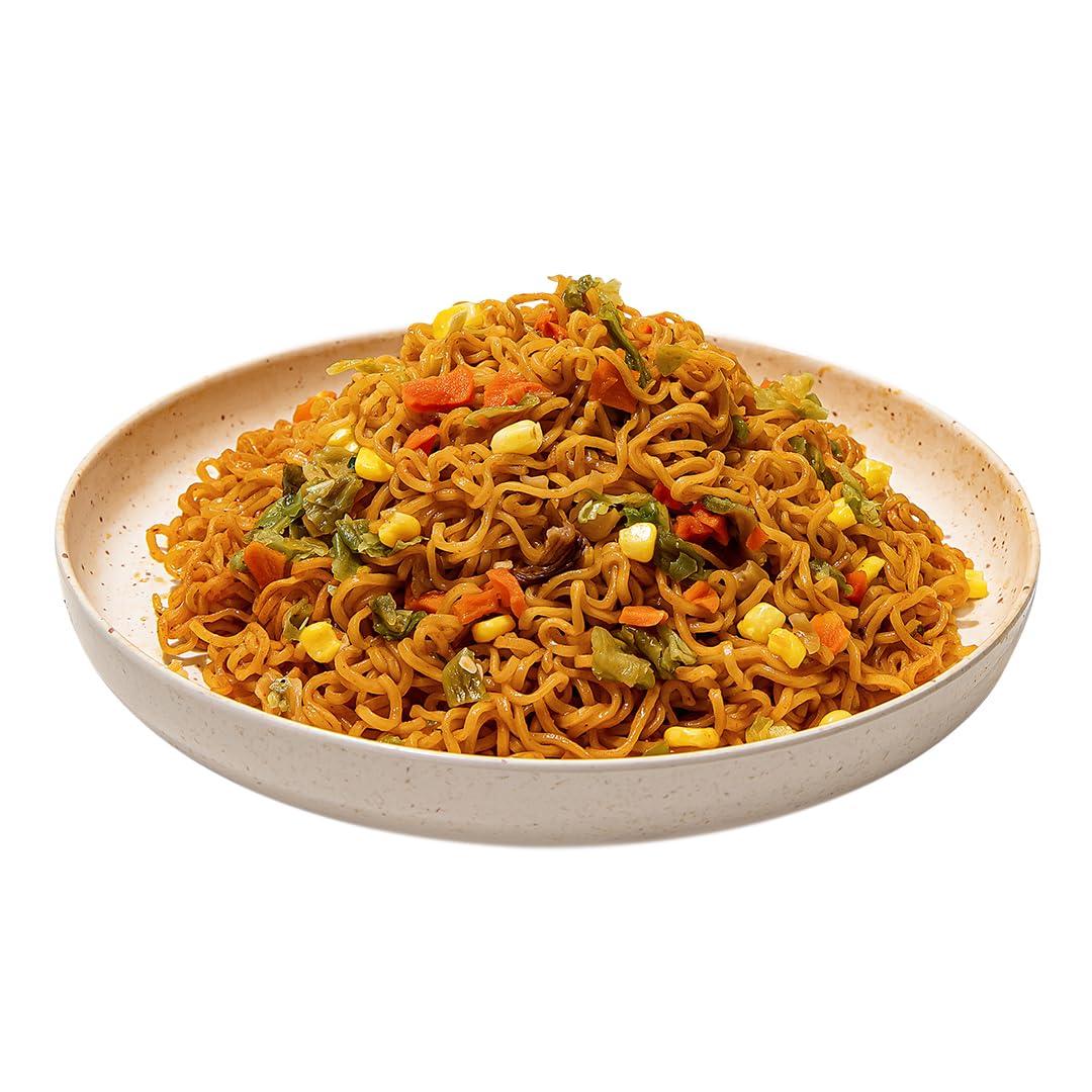 image:imageMaruchan Yakisoba Teriyaki Chicken Flavor StirFried Japanese Instant Ramen Noodles High Protein Microwavable Meal 398 Oz 8 PackSpicy Chicken