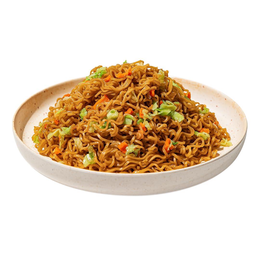 image:imageMaruchan Yakisoba Teriyaki Chicken Flavor StirFried Japanese Instant Ramen Noodles High Protein Microwavable Meal 398 Oz 8 PackTeriyaki Chicken