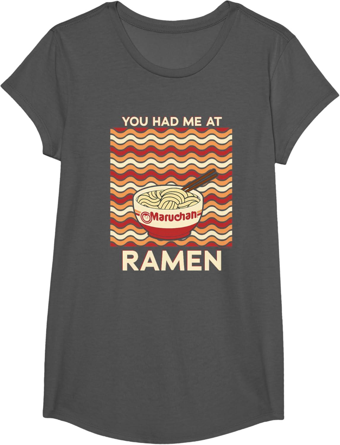 image:imageMaruchan You Had Me At Ramen Noodle Bowl TShirtAsphalt Grey