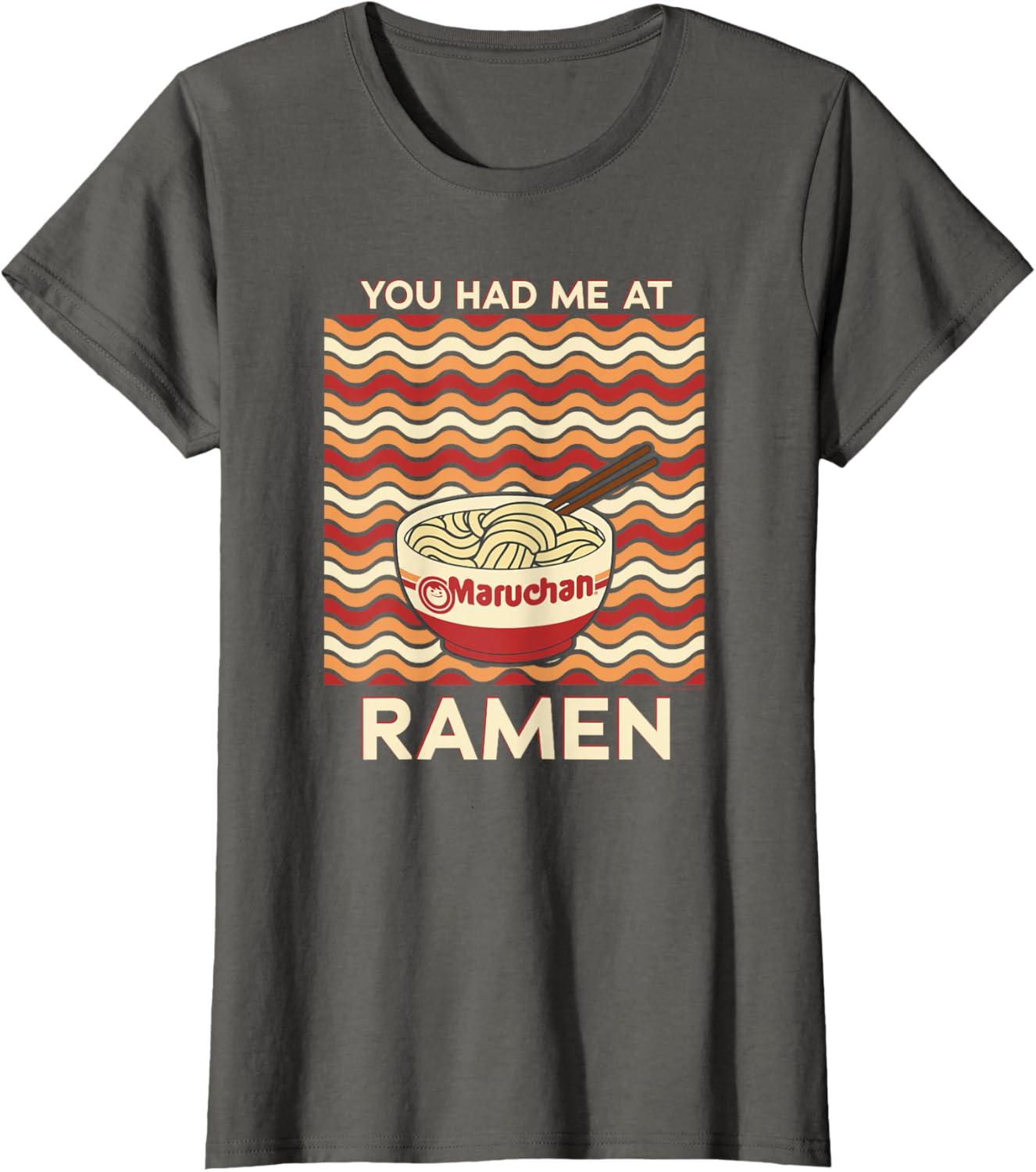 image:imageMaruchan You Had Me At Ramen Noodle Bowl TShirtAsphalt Grey
