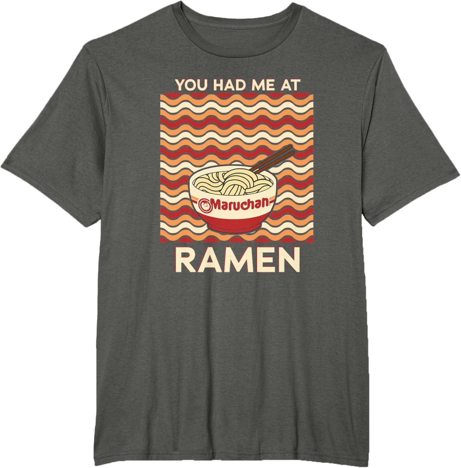 image:imageMaruchan You Had Me At Ramen Noodle Bowl TShirtAsphalt Grey