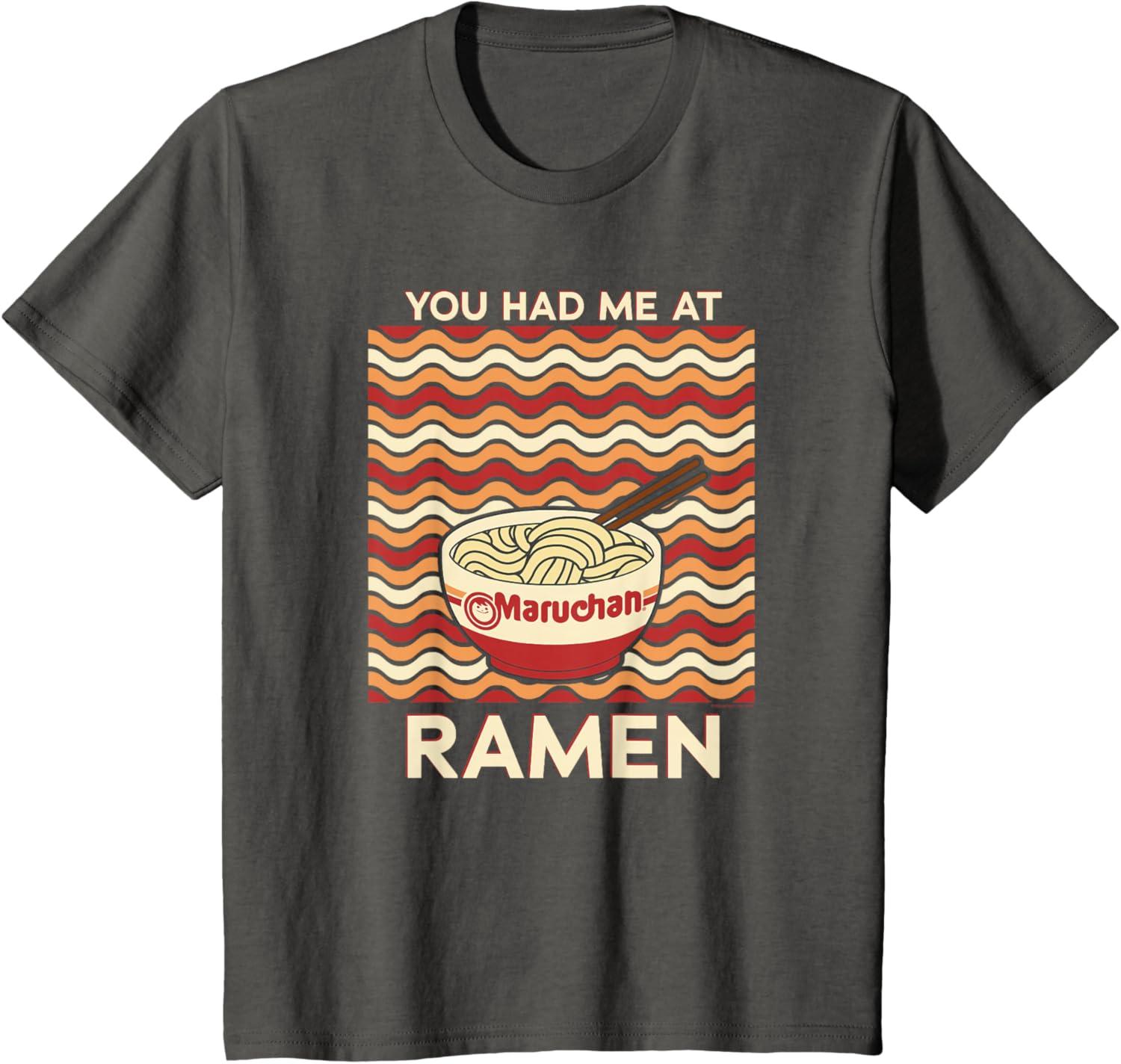 image:imageMaruchan You Had Me At Ramen Noodle Bowl TShirtAsphalt Grey