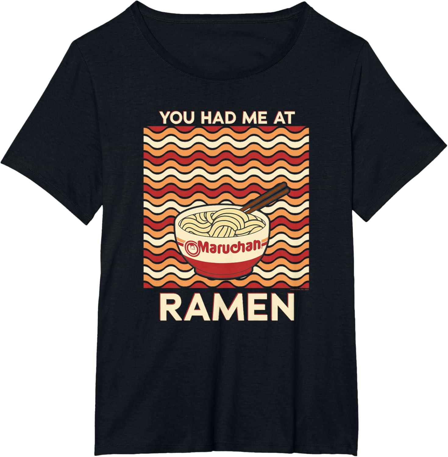 image:imageMaruchan You Had Me At Ramen Noodle Bowl TShirtBlack