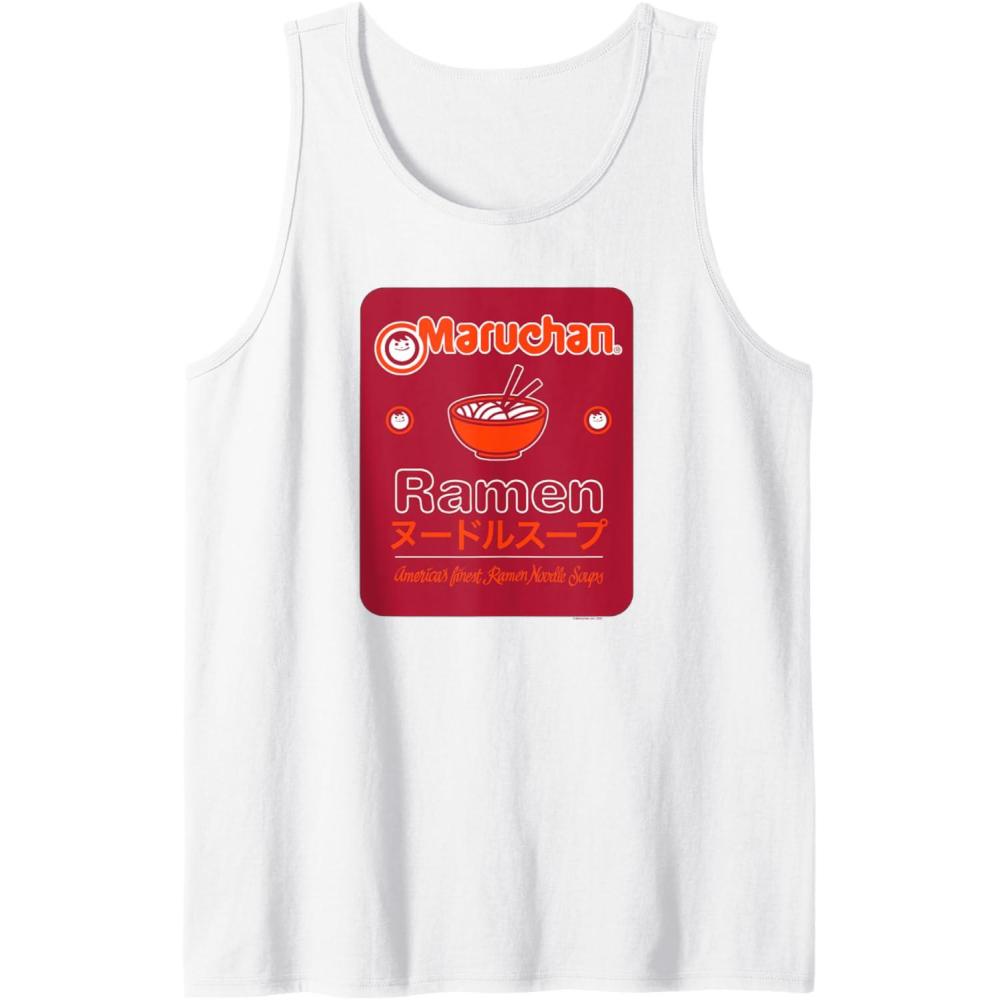 image:imageMaruchan Americans Finest Ramen Noodle Soup Card Logo Tank TopWhite