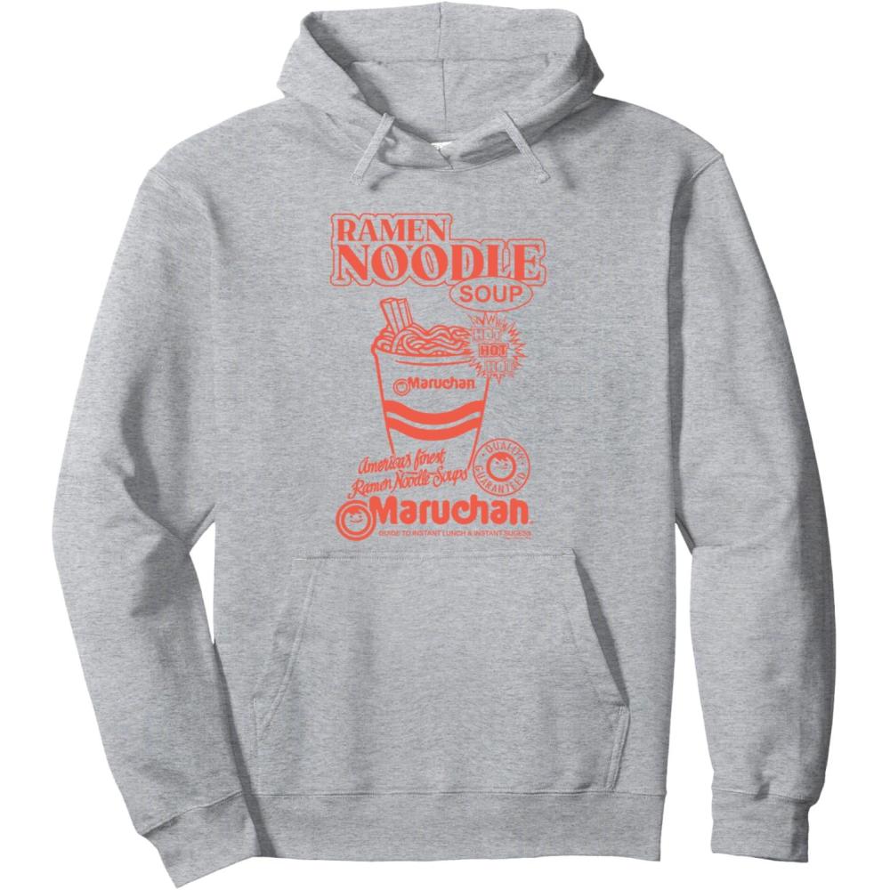 image:imageMaruchan Americas Finest Ramen Noodle Soups Promotional Pullover HoodieHeather Grey
