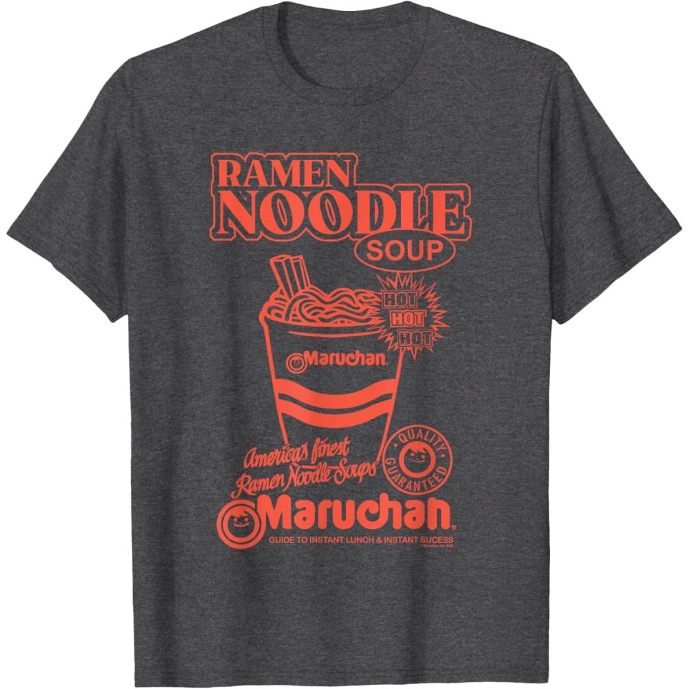 image:imageMaruchan Americas Finest Ramen Noodle Soups Promotional TShirtDark Heather Grey